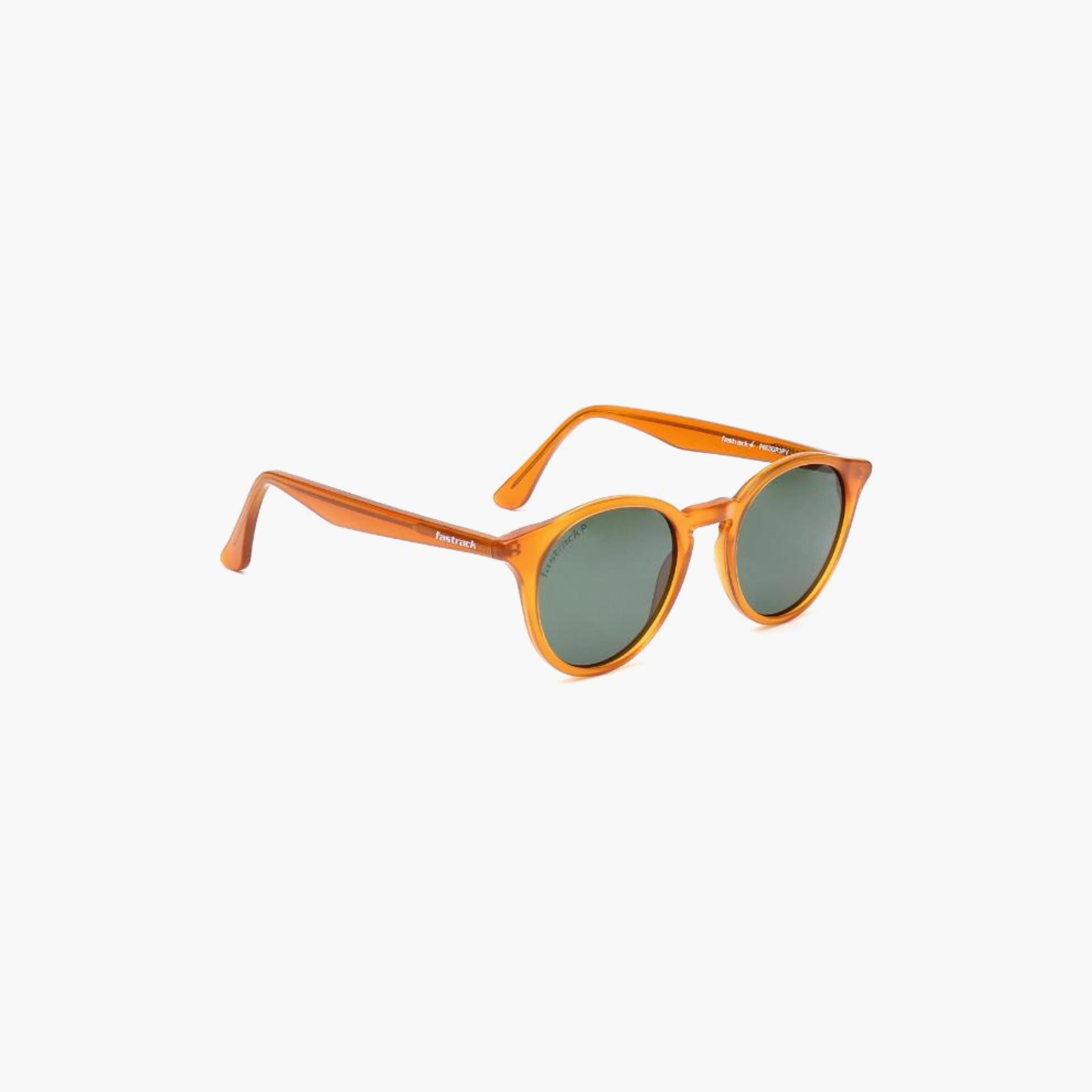 نظارات شمسية دائرية مستقطبة خضراء من فاستراك للجنسين | P603GR3PV-men-sunglasses-image-1