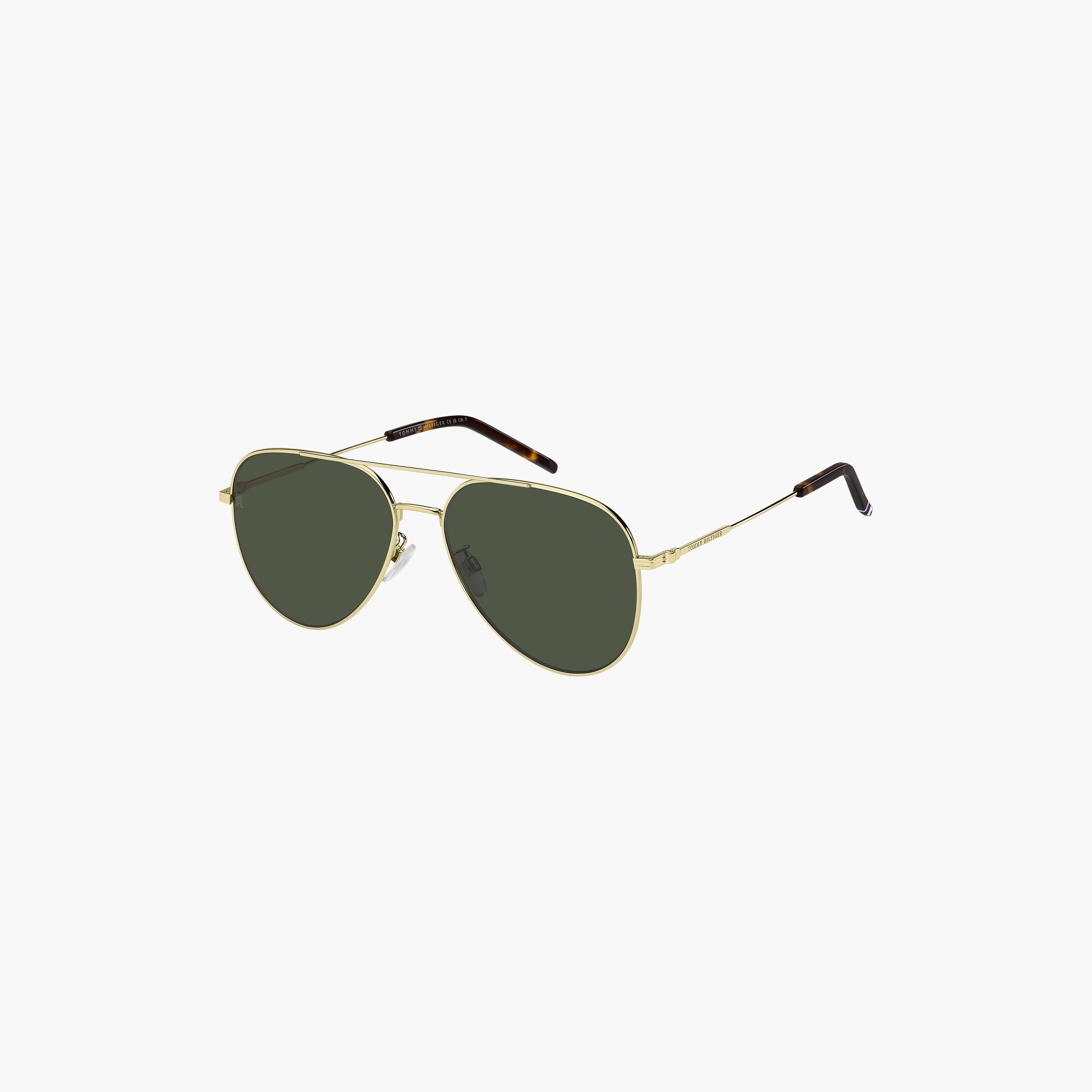 Tommy Hilfiger Men Aviator Mirror Green Sunglasses | TH-2111/G/S-J5G-men-sunglasses-image-1