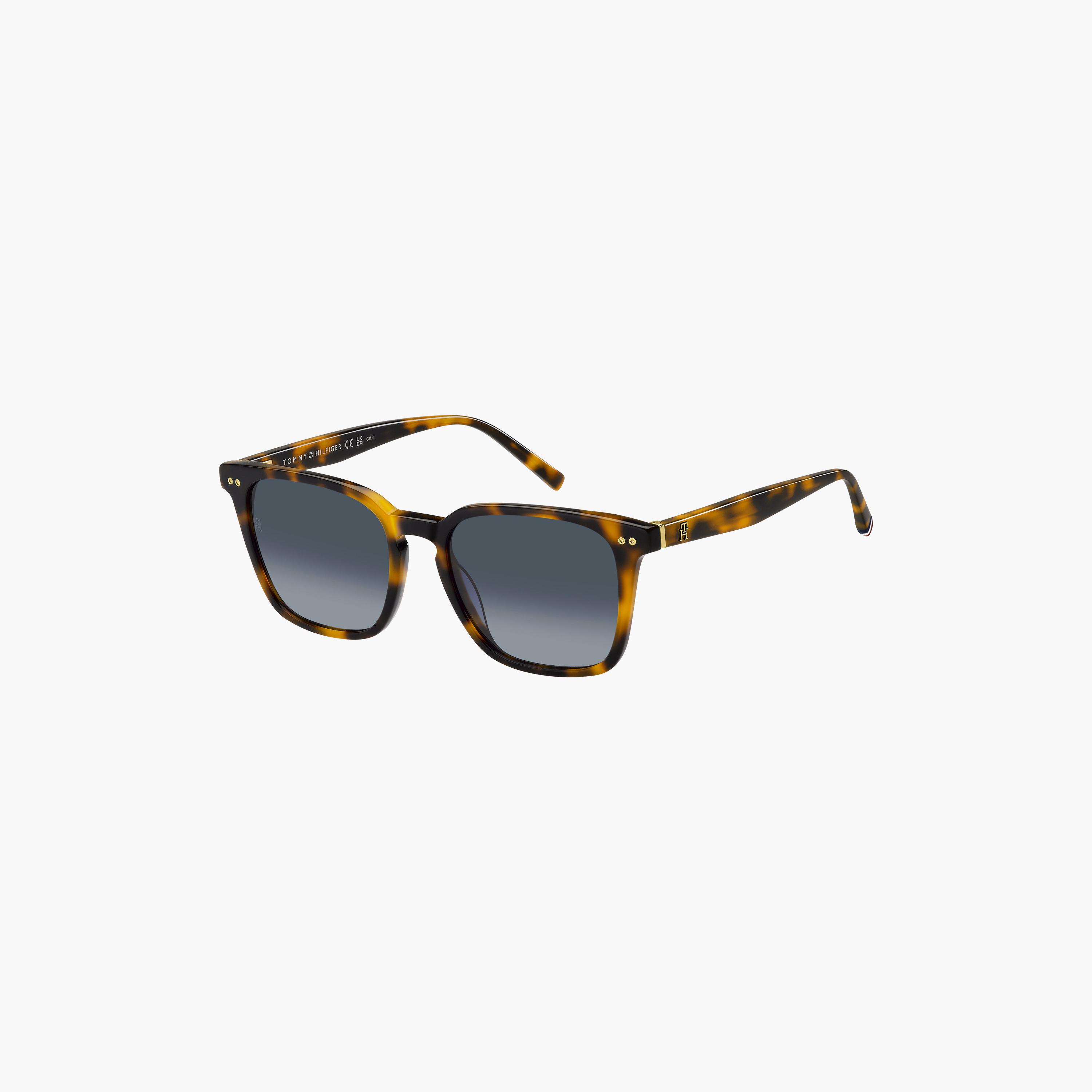 Tommy Hilfiger Women Square Mirror Blue Sunglasses | TH-2158/S-086-women-sunglasses-image-1