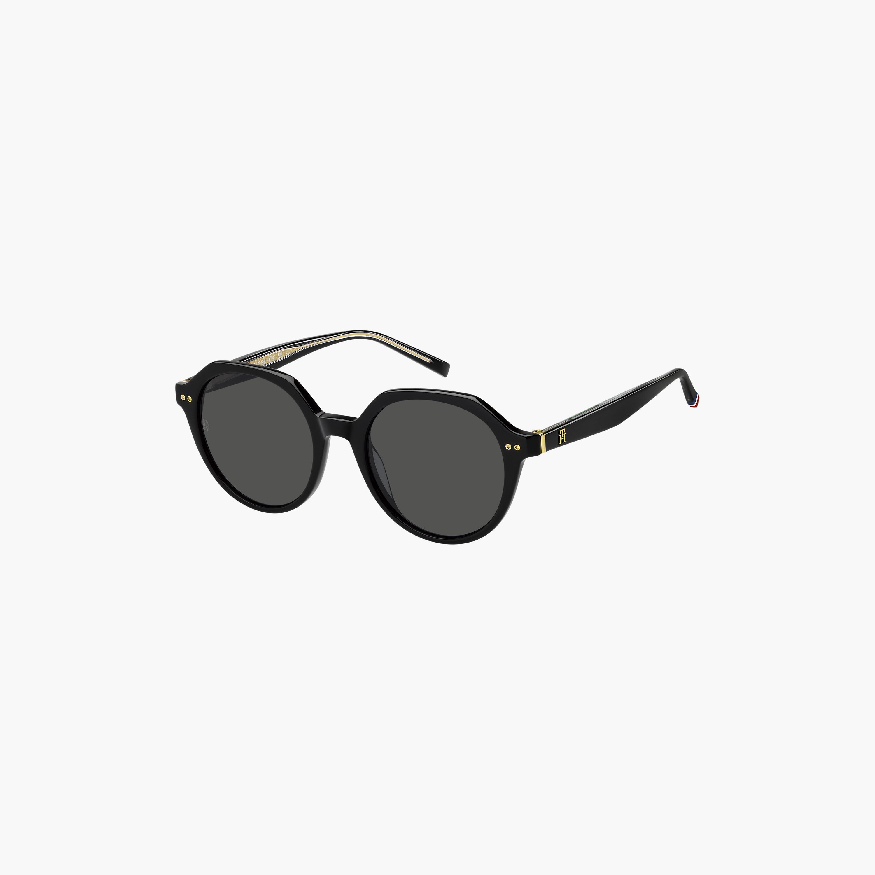 Tommy Hilfiger Women Round Mirror Grey Sunglasses | TH-2212/S-807-women-sunglasses-image-1