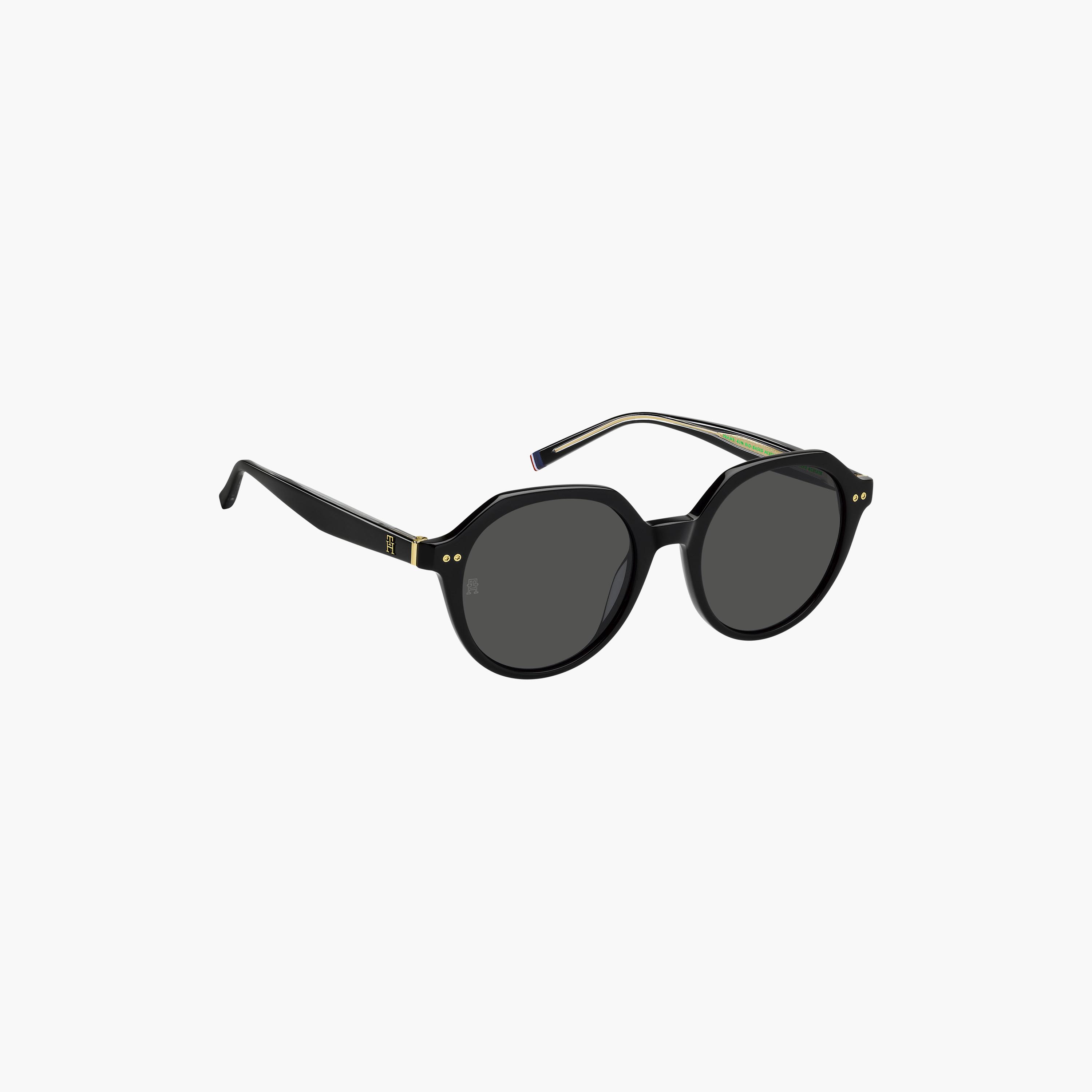 Tommy Hilfiger Women Round Mirror Grey Sunglasses | TH-2212/S-807-women-sunglasses-image-2