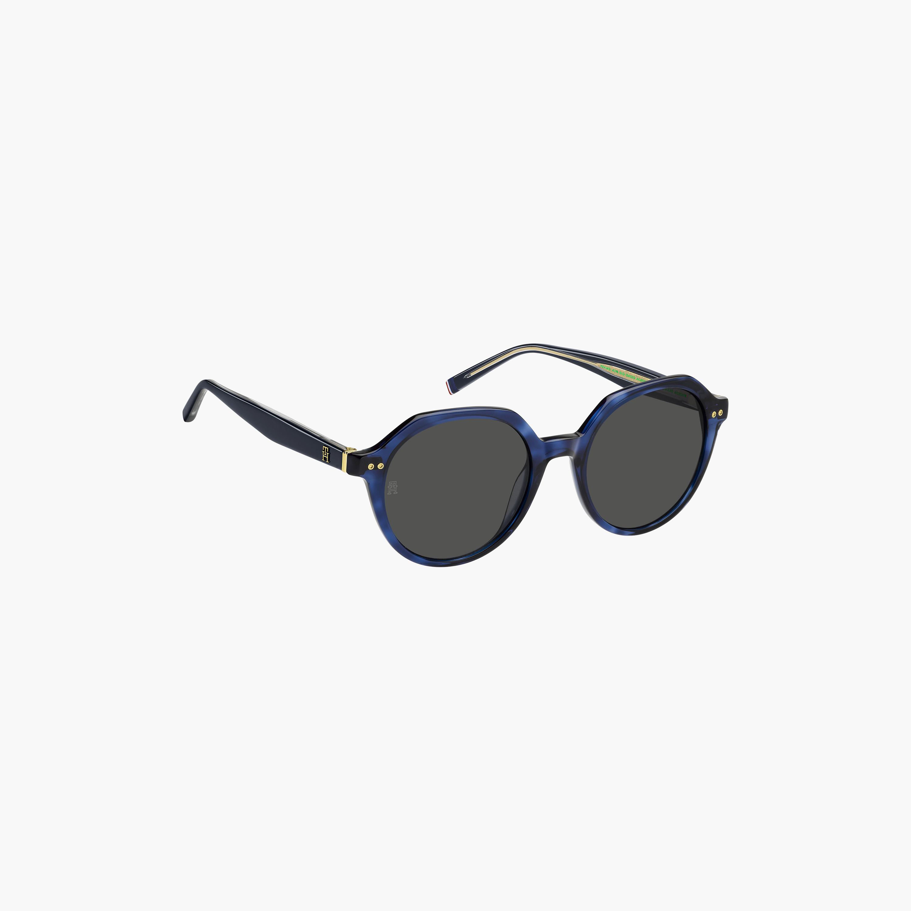 Tommy Hilfiger Women Round Mirror Grey Sunglasses | TH-2212/S-IPR-women-sunglasses-image-2