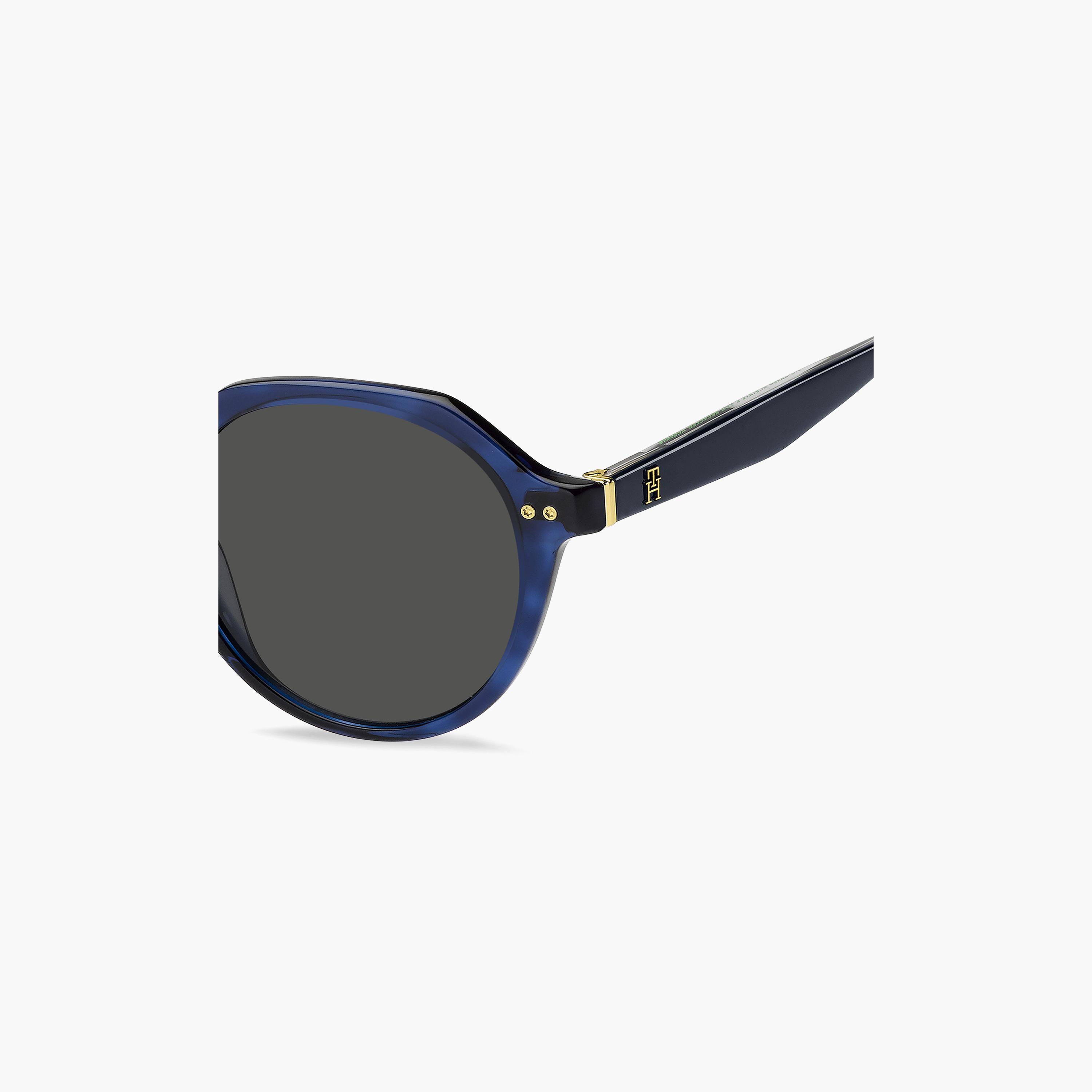 Tommy Hilfiger Women Round Mirror Grey Sunglasses | TH-2212/S-IPR-women-sunglasses-image-4
