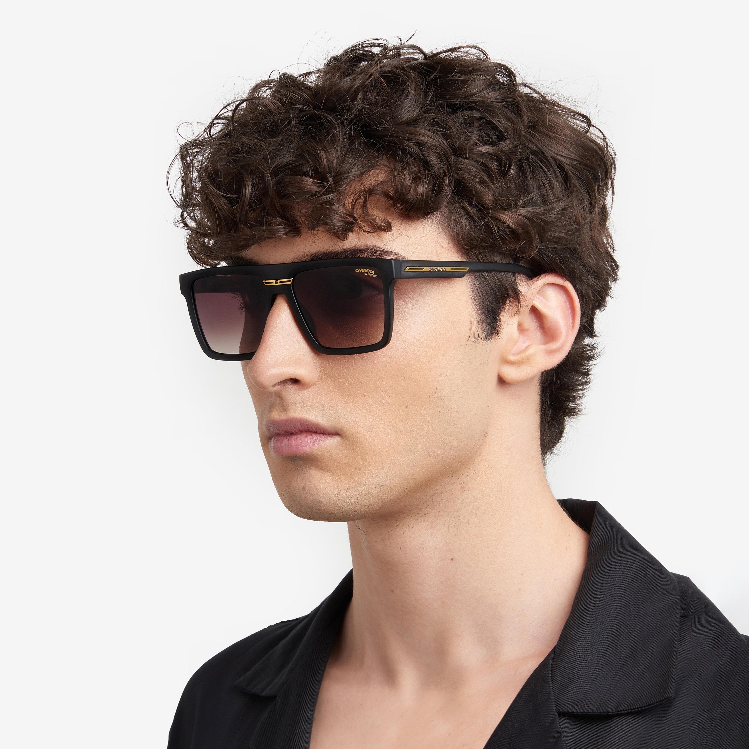 Carrera Men Square Mirror Brown Sunglasses | VICTORY-C-03/S-003-men-sunglasses-image-7
