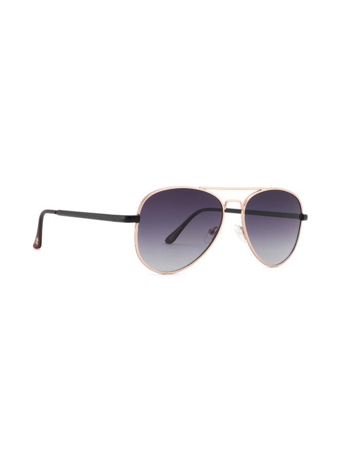 نظارات شمسية رمادية مستقطبة من لي كوبر للجنسين بتصميم طيار | LC1015C03-men-sunglasses-image-2