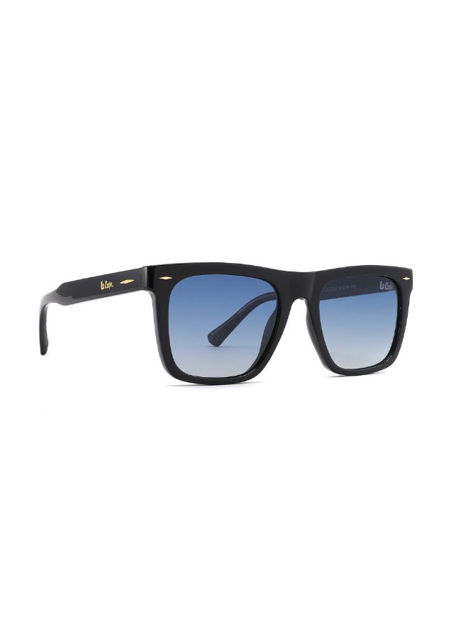 Lee Cooper Unisex Square Polorized Blue Sunglasses | LC1021C03-men-sunglasses-image-2