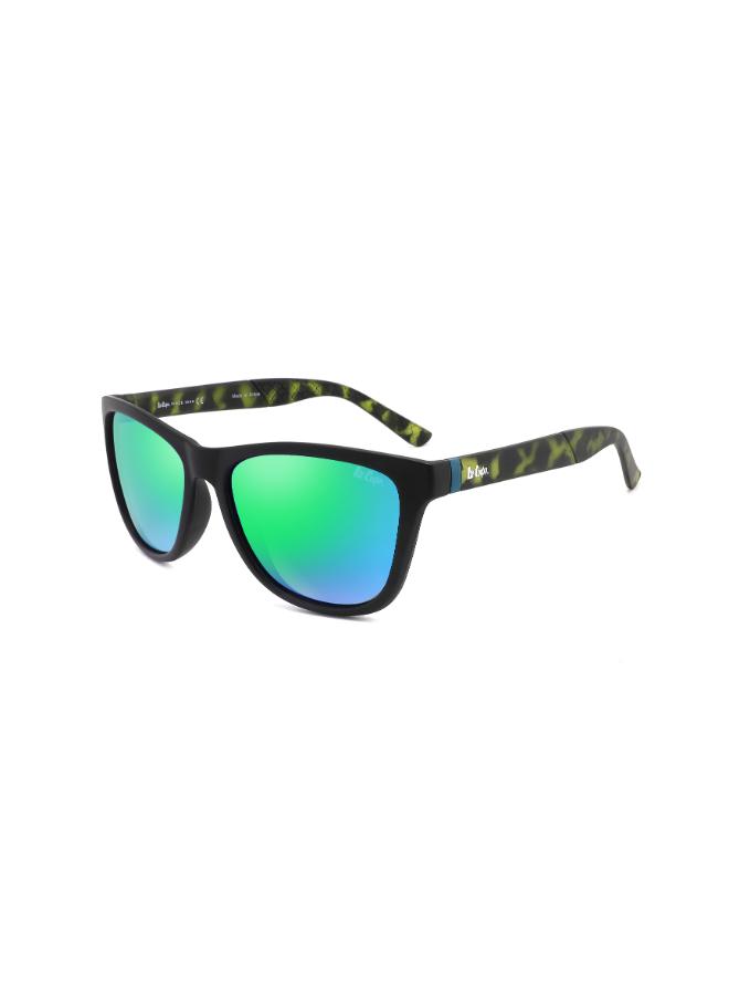 نظارات شمسية لي كوبر للجنسين بتصميم وايفارير وعدسات زرقاء مستقطبة | LC1039C03-men-sunglasses-image-1