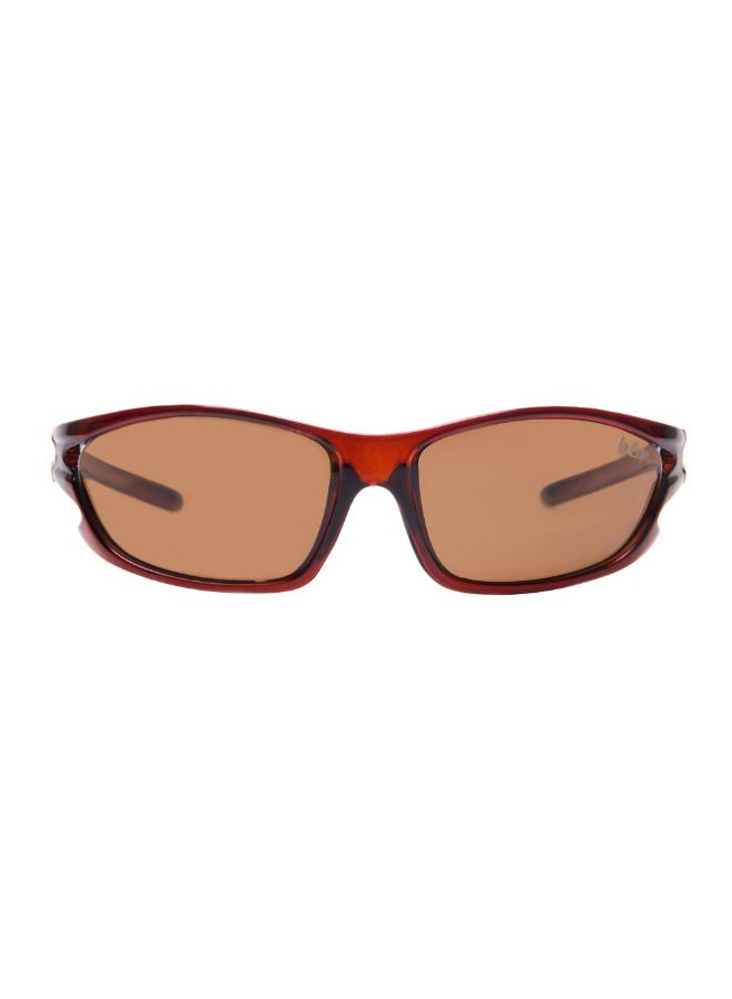 Lee Cooper Kids Wraparound Polorized Brown Sunglasses | LCK101C02-men-sunglasses-image-1