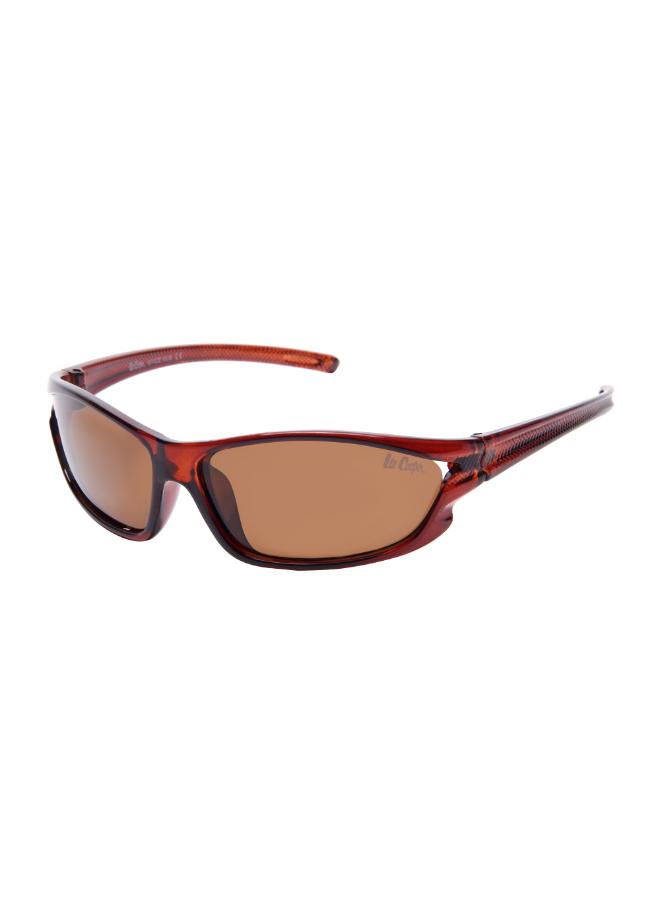 Lee Cooper Kids Wraparound Polorized Brown Sunglasses | LCK101C02-men-sunglasses-image-3