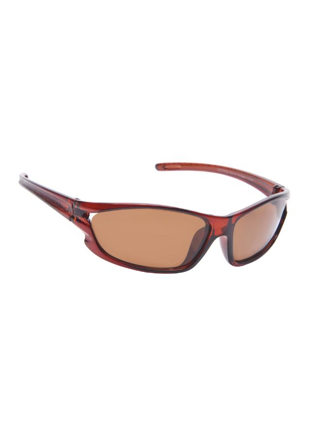 Lee Cooper Kids Wraparound Polorized Brown Sunglasses | LCK101C02-men-sunglasses-image-4