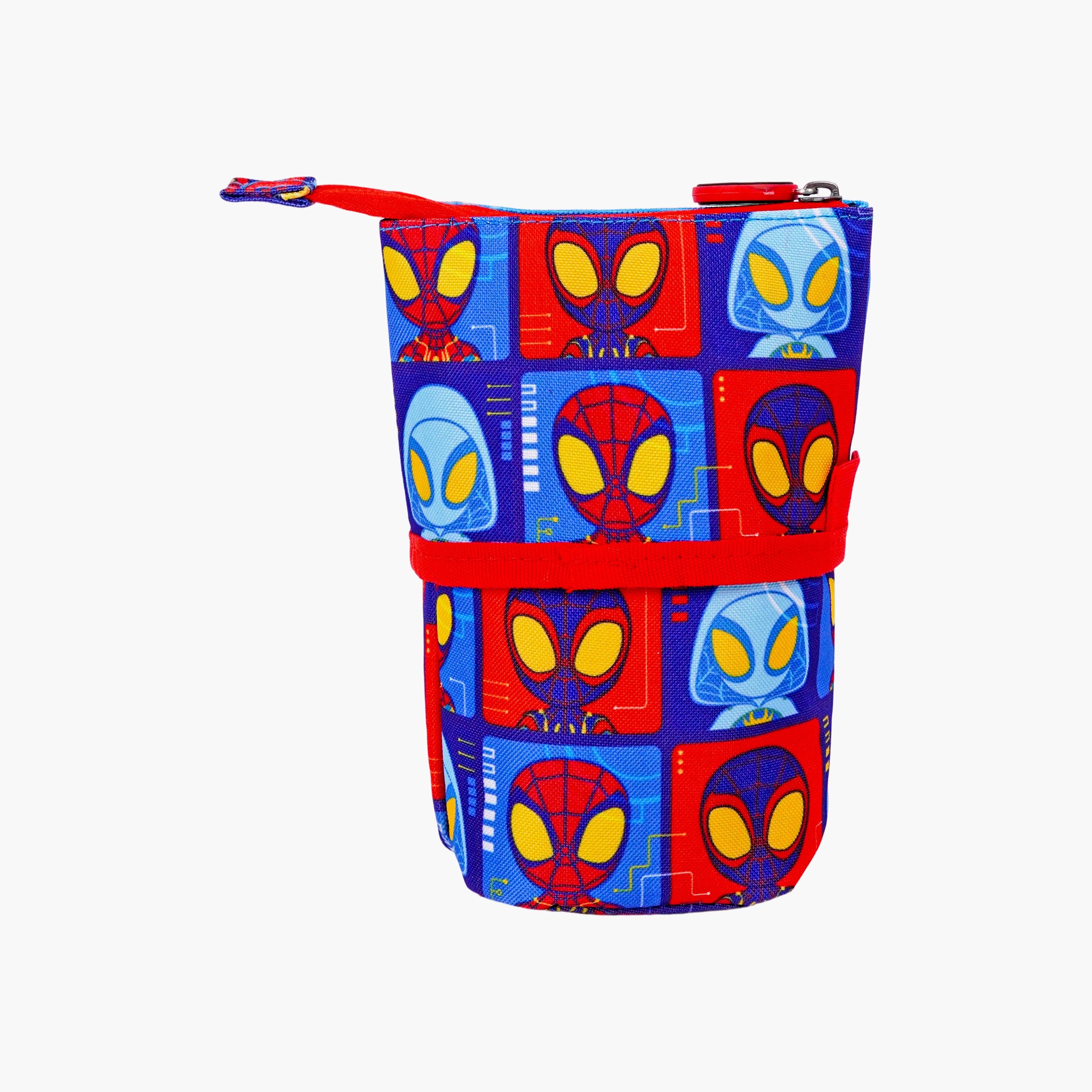Marvel Spider Man Pencil Case with Zip Closure - Polyester-school-stationery-pencilcases-image-2