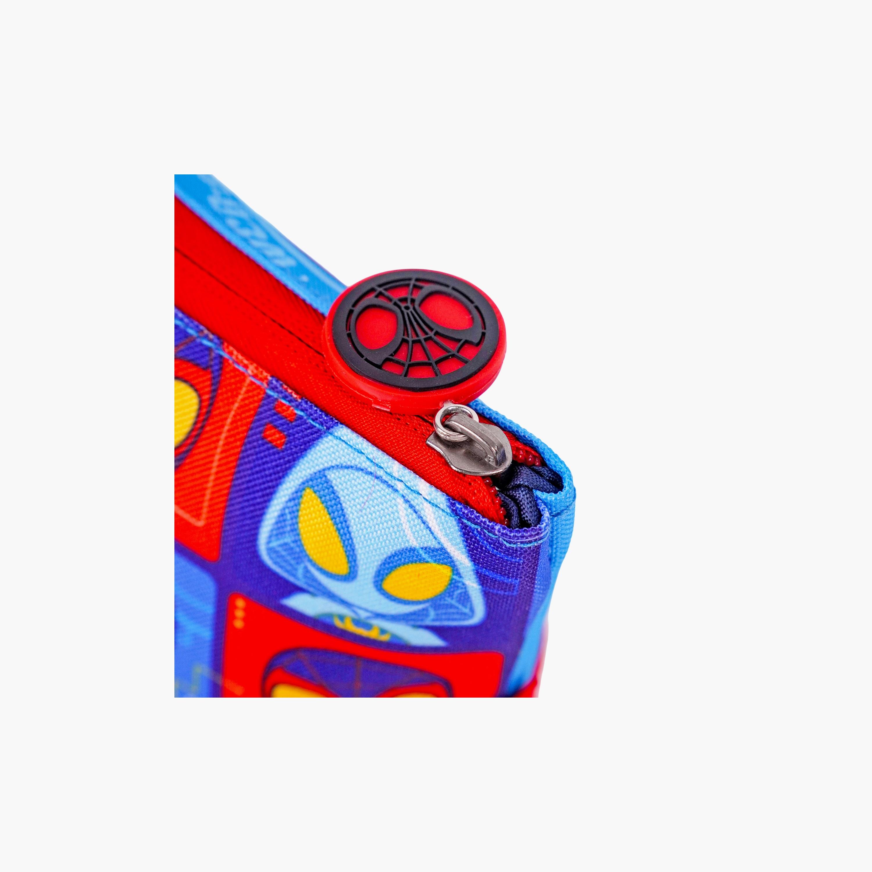 Marvel Spider Man Pencil Case with Zip Closure - Polyester-school-stationery-pencilcases-image-4