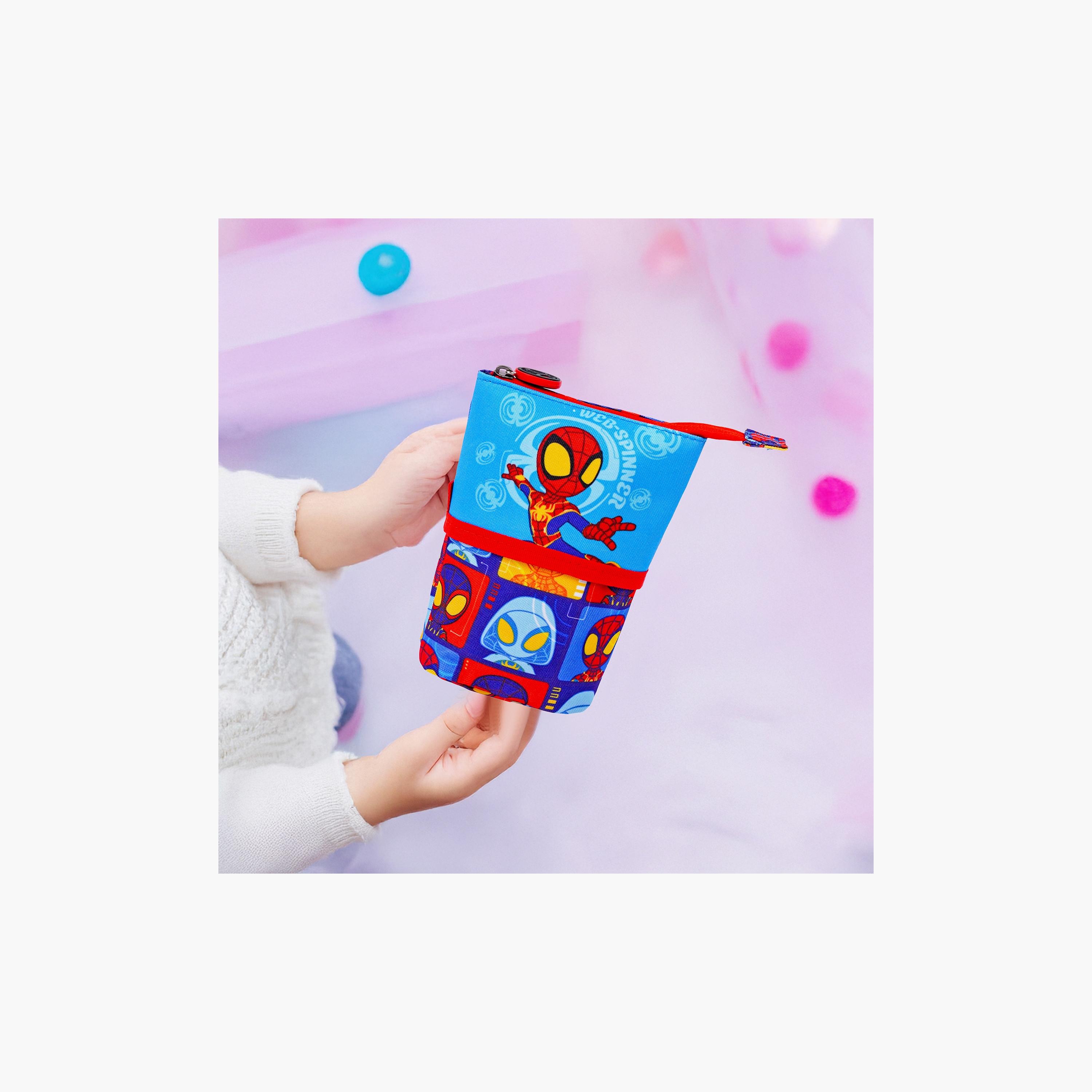Marvel Spider Man Pencil Case with Zip Closure - Polyester-school-stationery-pencilcases-image-6