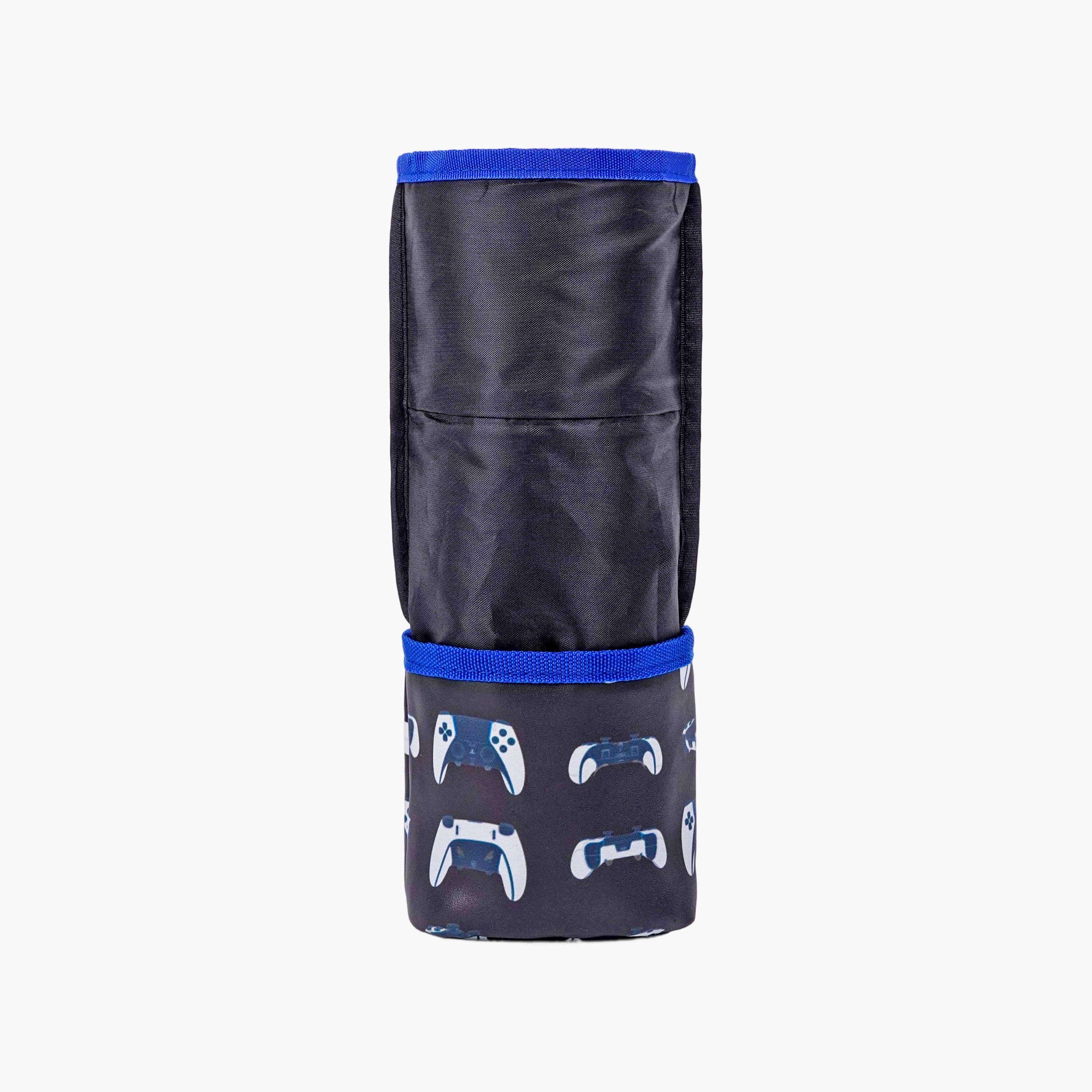 مقلمة سوني بلايستيشن بنقشة أذرع التحكم مع سحاب إغلاق - بوليستر-school-stationery-pencilcases-image-3