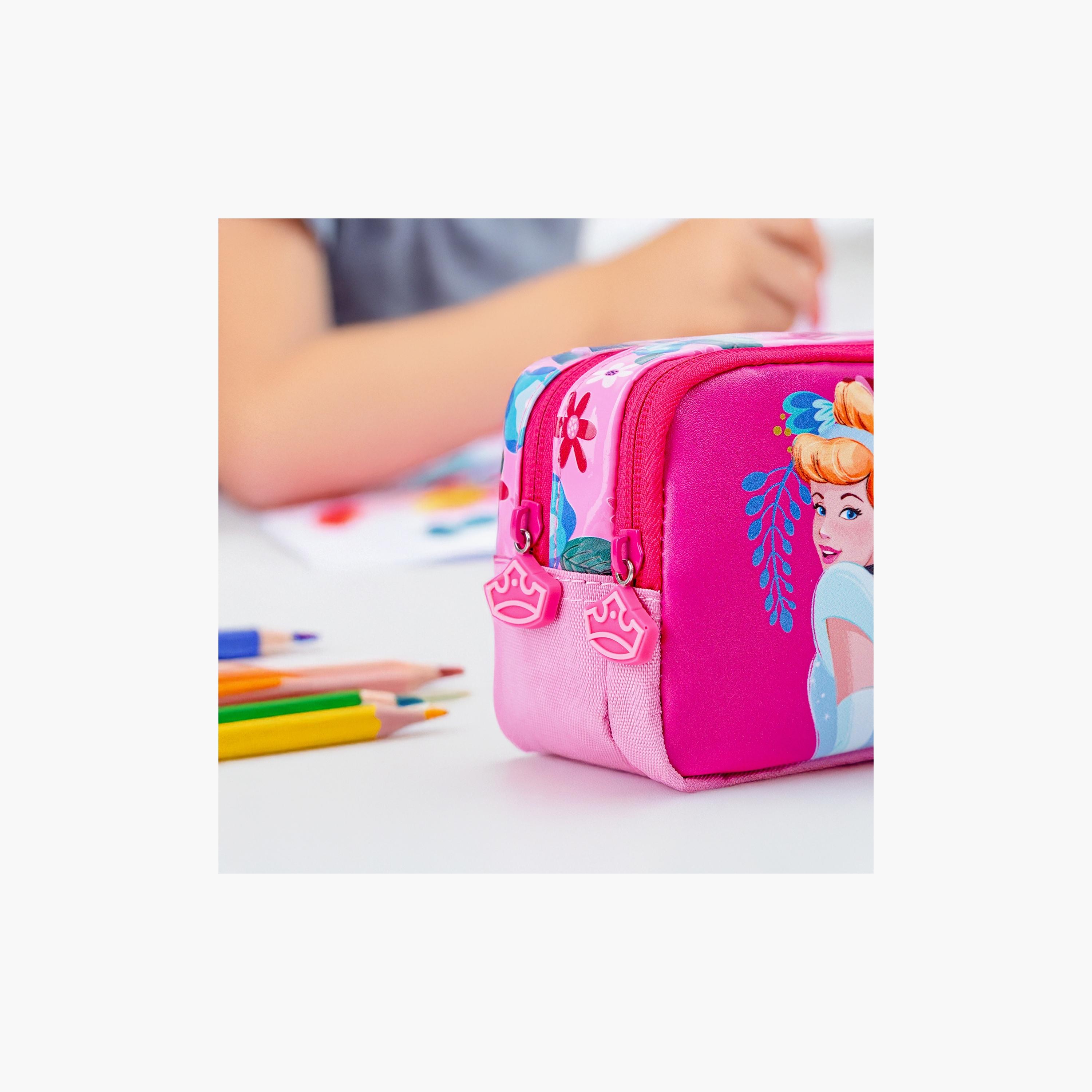 Disney Princess See Good In All Things Pencil Case with Zip Closure - Polyester-school-stationery-pencilcases-image-5