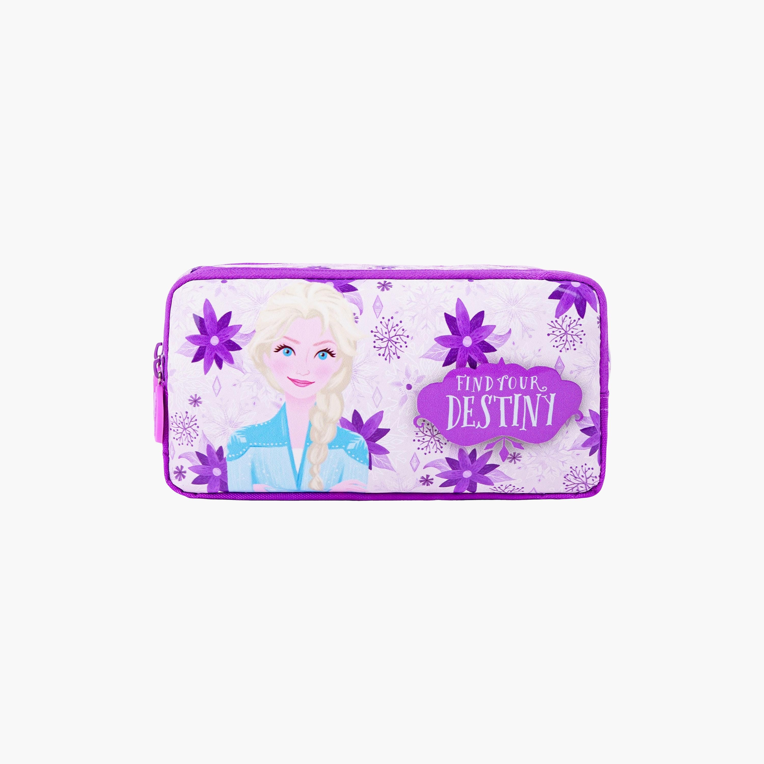 Disney Frozen Find Your Destiny Pencil Case with Zip Closure - Polyester-school-stationery-pencilcases-image-1