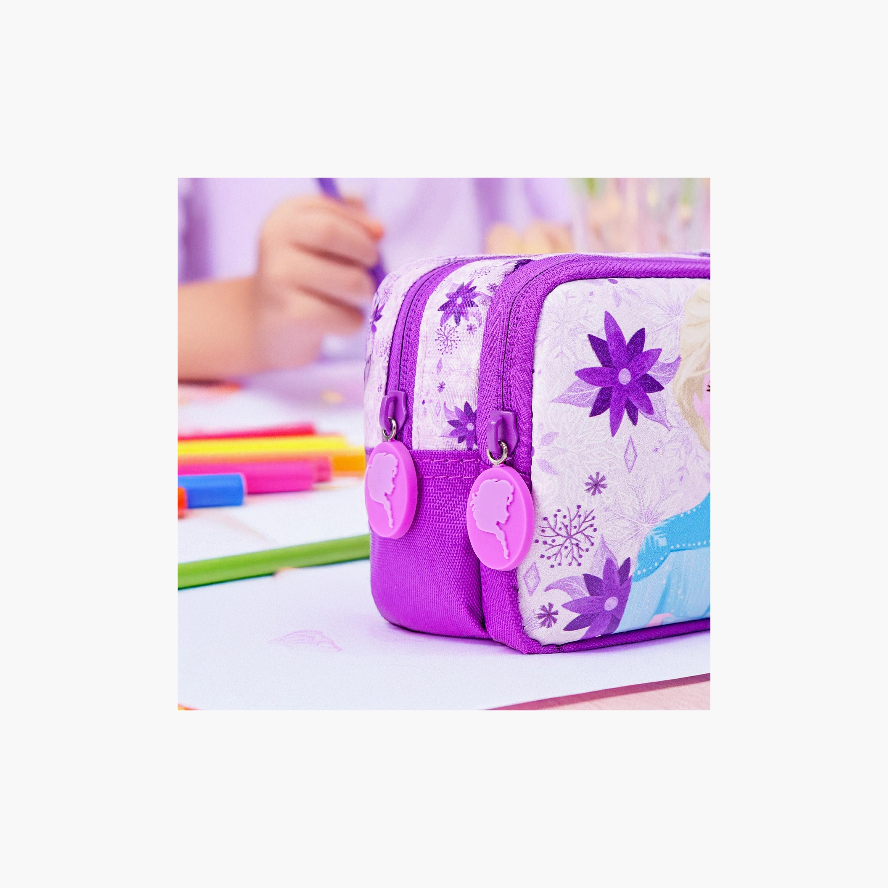 Disney Frozen Find Your Destiny Pencil Case with Zip Closure - Polyester-school-stationery-pencilcases-image-5