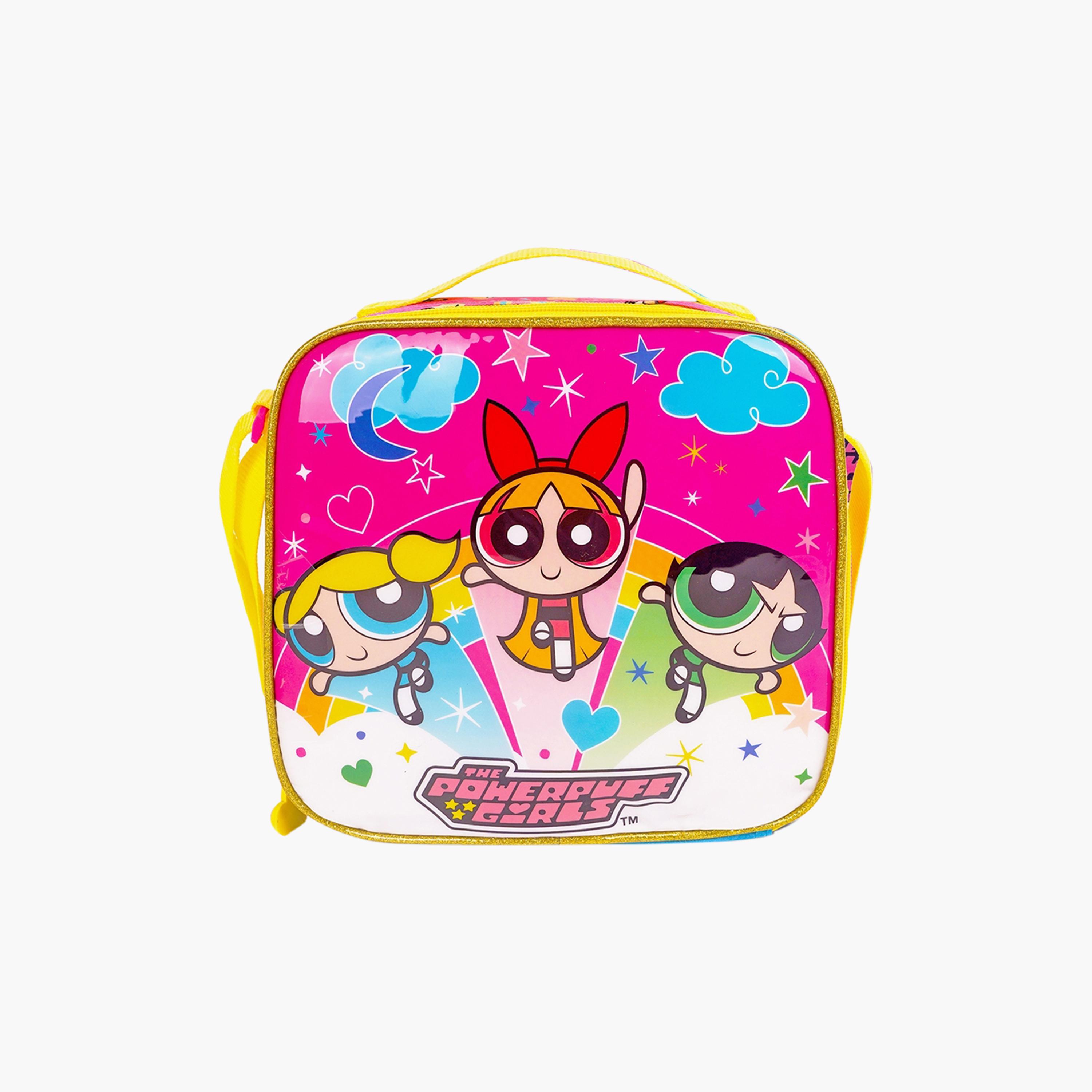 Warner Bros The Powerpuff Girls 3-Piece School Trolley Backpack Set for Girls 8-12 Yrs - 18 Inch-school-bagsandbackpacks-trolleybags-image-2