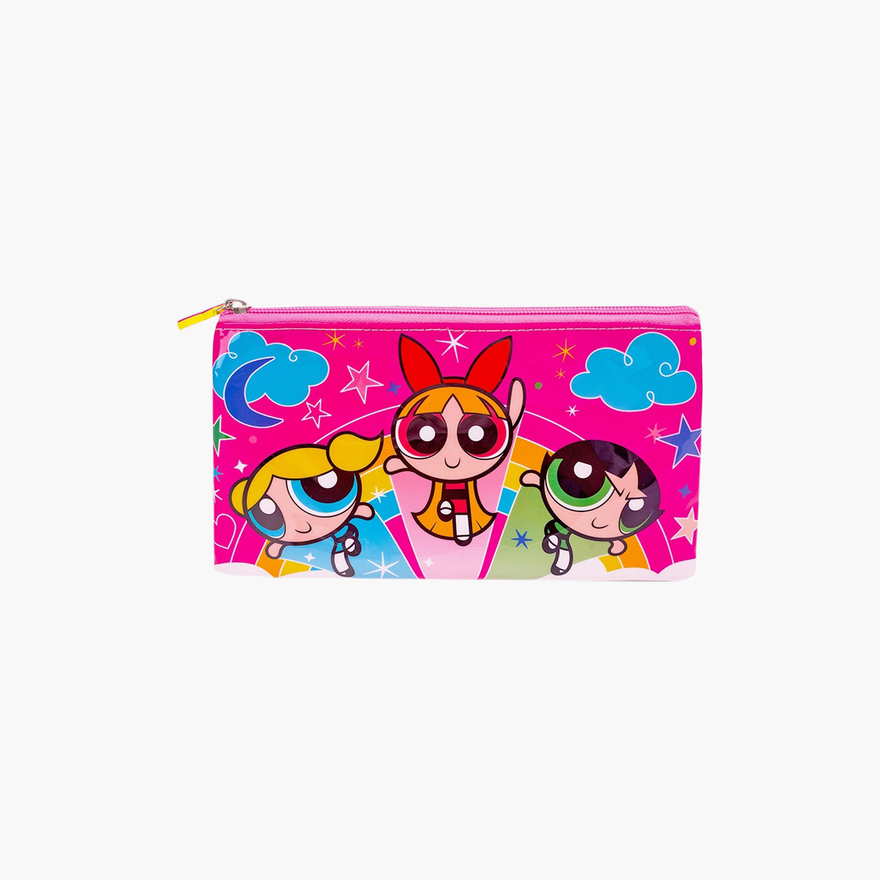 Warner Bros The Powerpuff Girls 3-Piece School Trolley Backpack Set for Girls 8-12 Yrs - 18 Inch-school-bagsandbackpacks-trolleybags-image-3