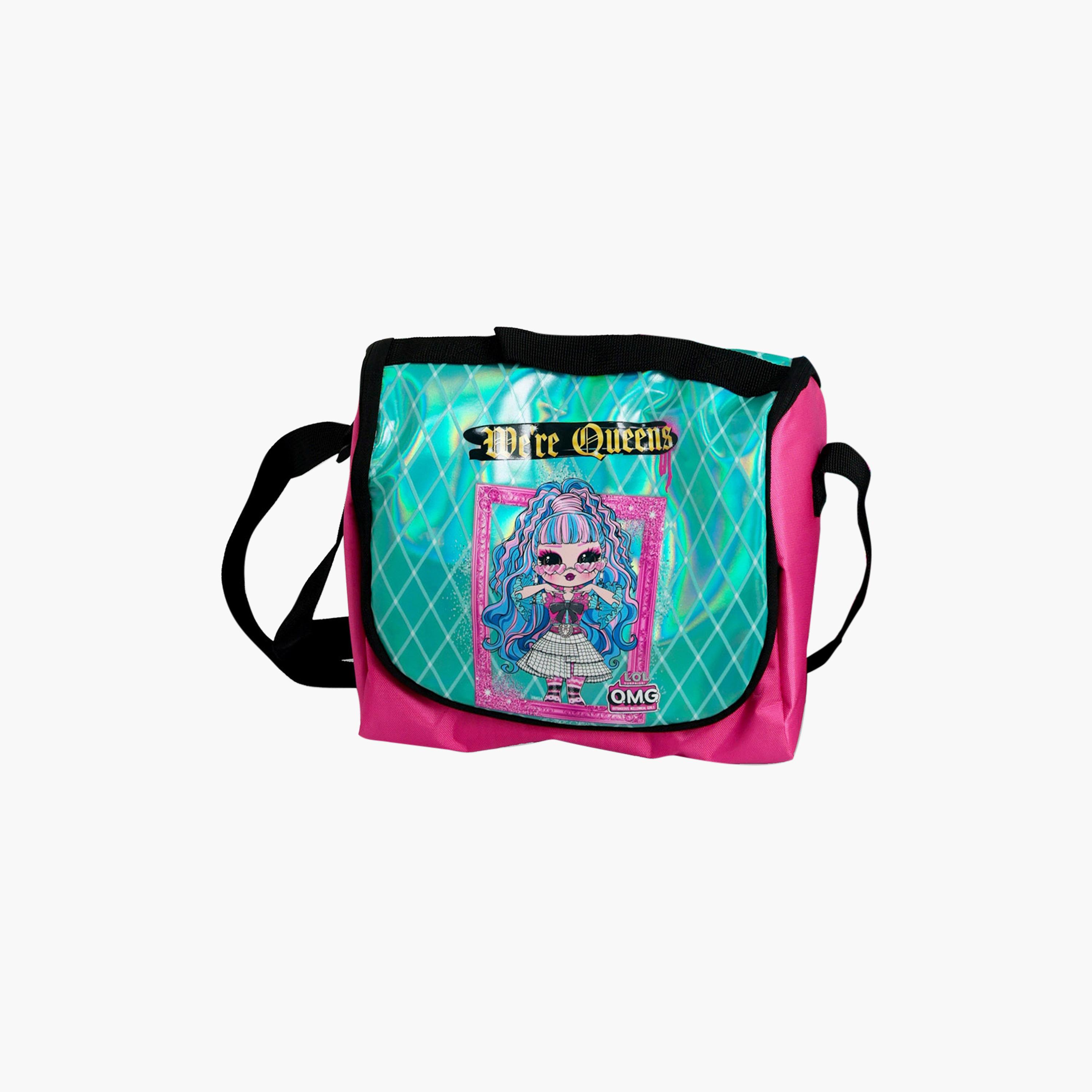 MGA Entertainment Printed 3-Piece School Trolley Backpack Set for Girls 8-12 Yrs - 20 Inch-school-bagsandbackpacks-trolleybags-image-3