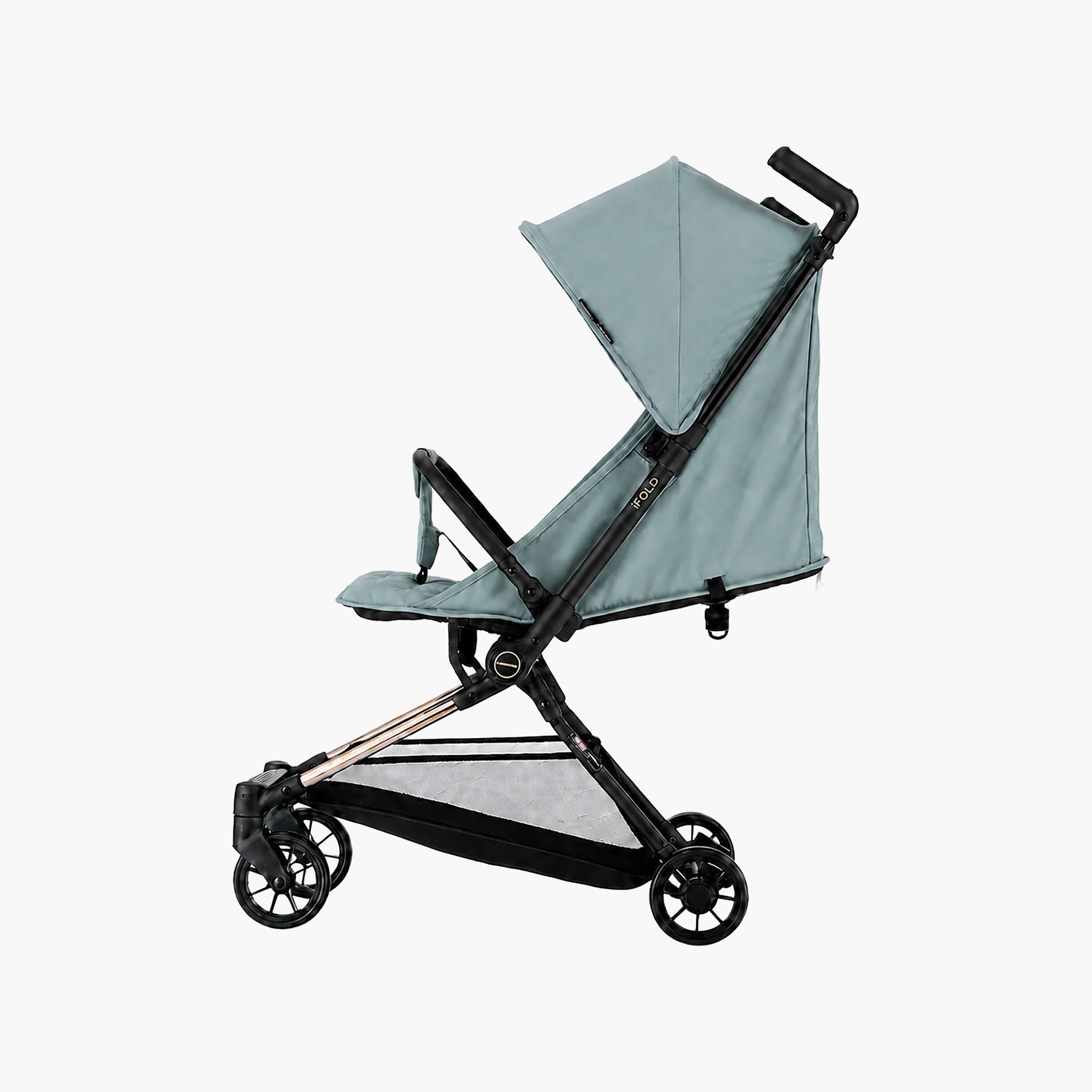 Babydoes I-Fold Ultra-Lightweight Cabin Size Foldable Stroller with Canopy & Adjustable Backrest-baby-gear-strollersandprams-strollers-image-3