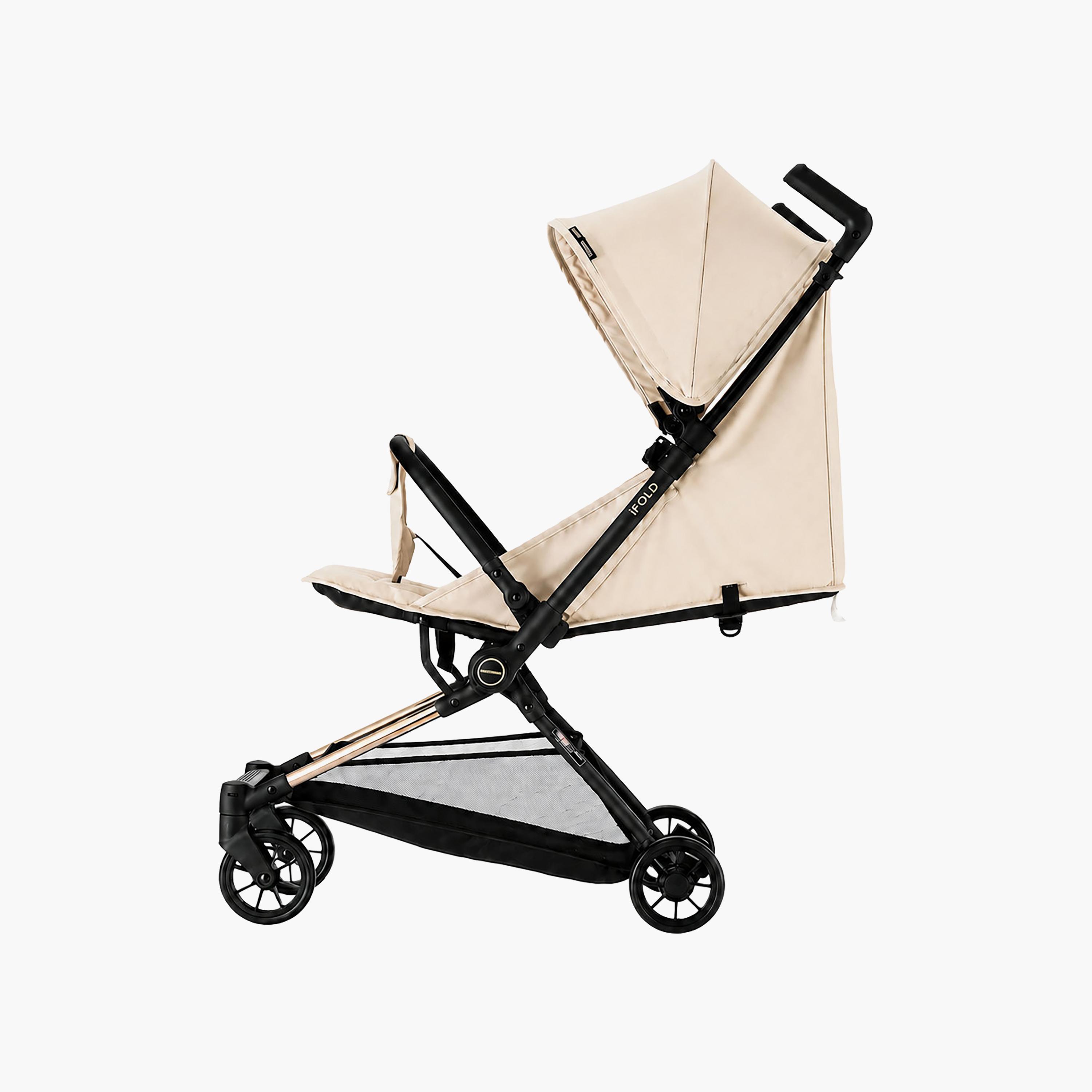 Babydoes I-Fold Ultra-Lightweight Cabin Size Foldable Stroller with Canopy & Adjustable Backrest-baby-gear-strollersandprams-strollers-image-2