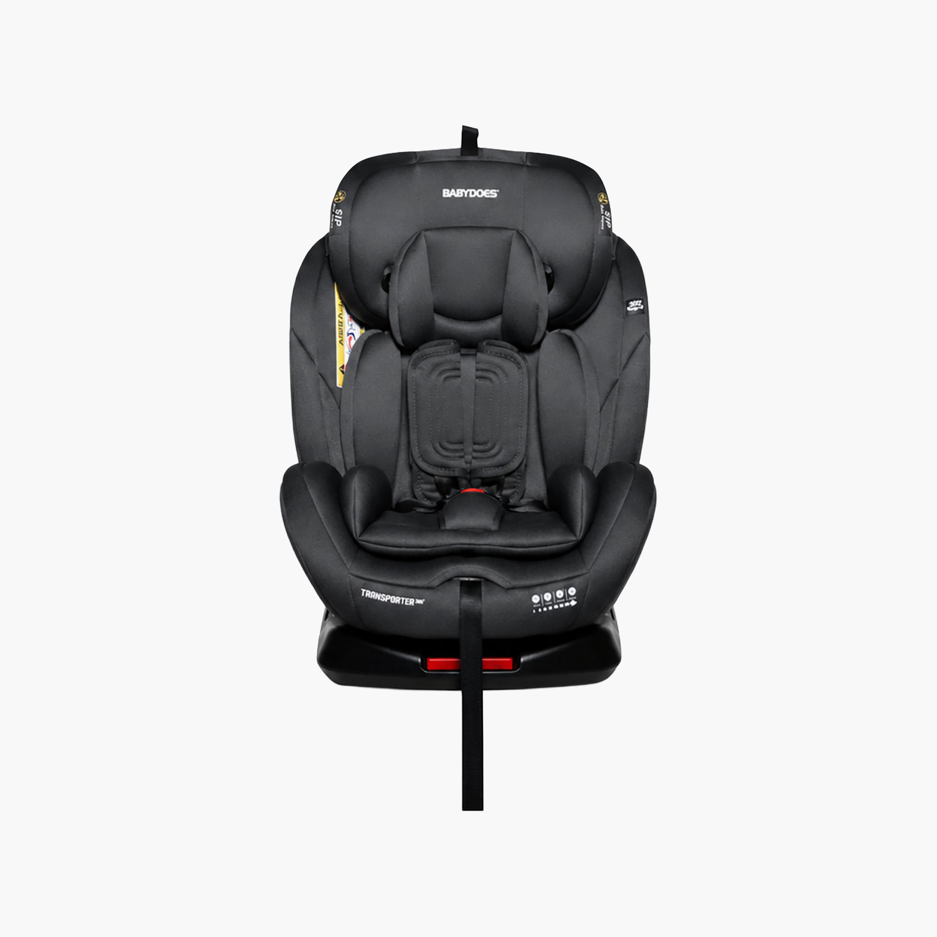 مقعد سيارة للأطفال يدور 360 درجة مع إنذار أمان ذكي بتصميم ترانسبورتر من بيبيدوز-baby-gear-carseats-image-1