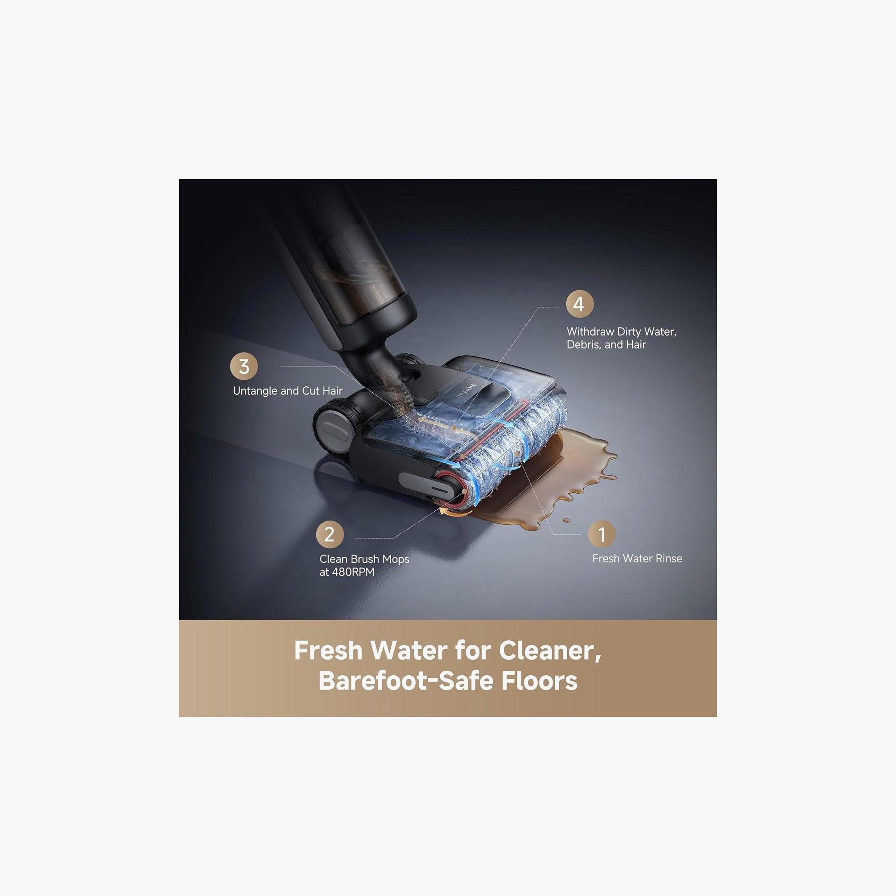 مكنسة كهربائية للتنظيف الجاف والرطب H60 من دريمي | HHR43A-household-appliances-homeappliances-vacuumcleaners-image-4