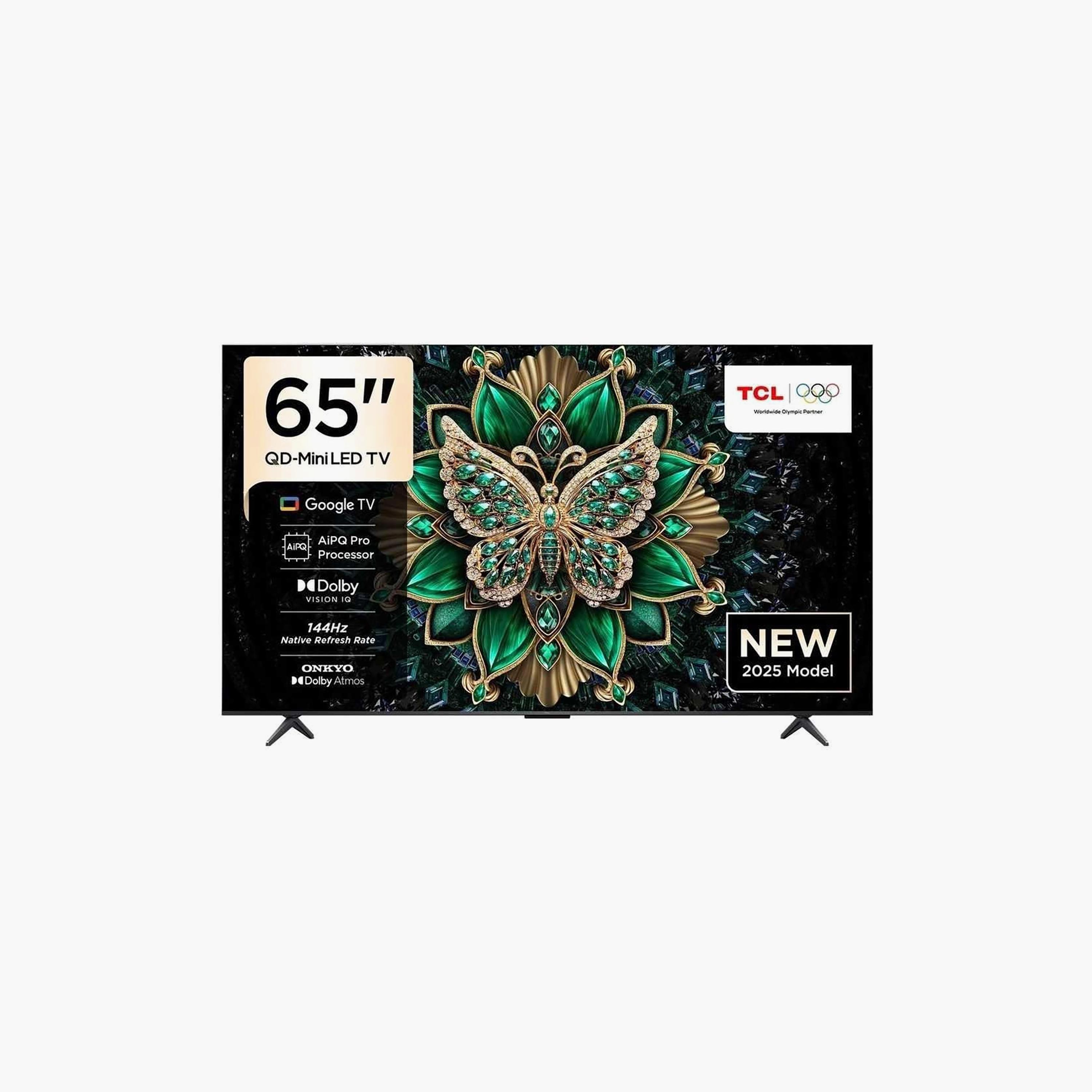 TCL 65 Inch C6K QD Mini LED 4K AiPQ Pro Processor Wi Fi Bluetooth HDMI Smart TV 65C6K (2025 - International Version)-electronics-televisionandvideo-image-1