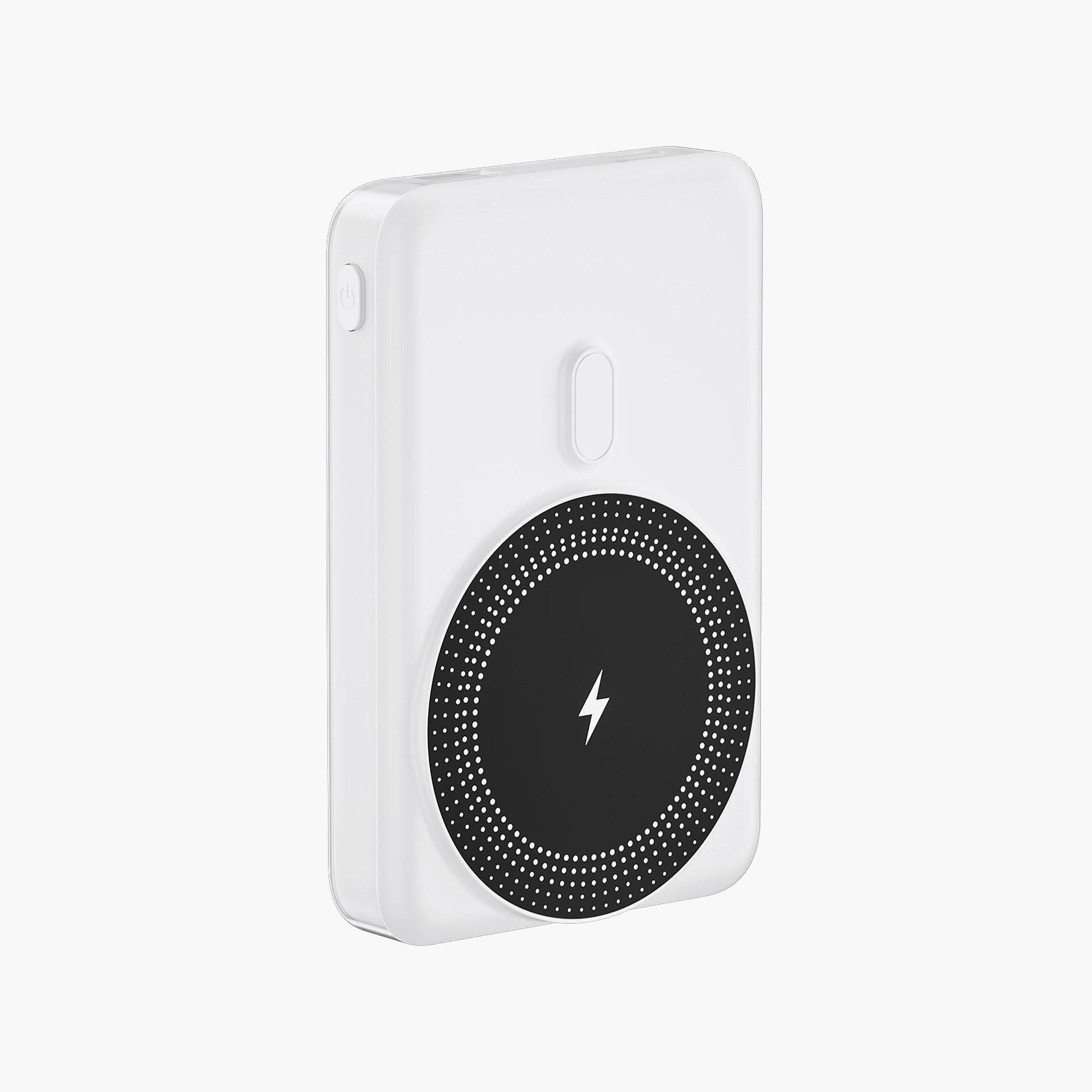 Totudesign Pure Series Mag Power Bank 10000mAh White | T-PBPRMG10WH-electronics-accessories-mobileaccesories-image-1