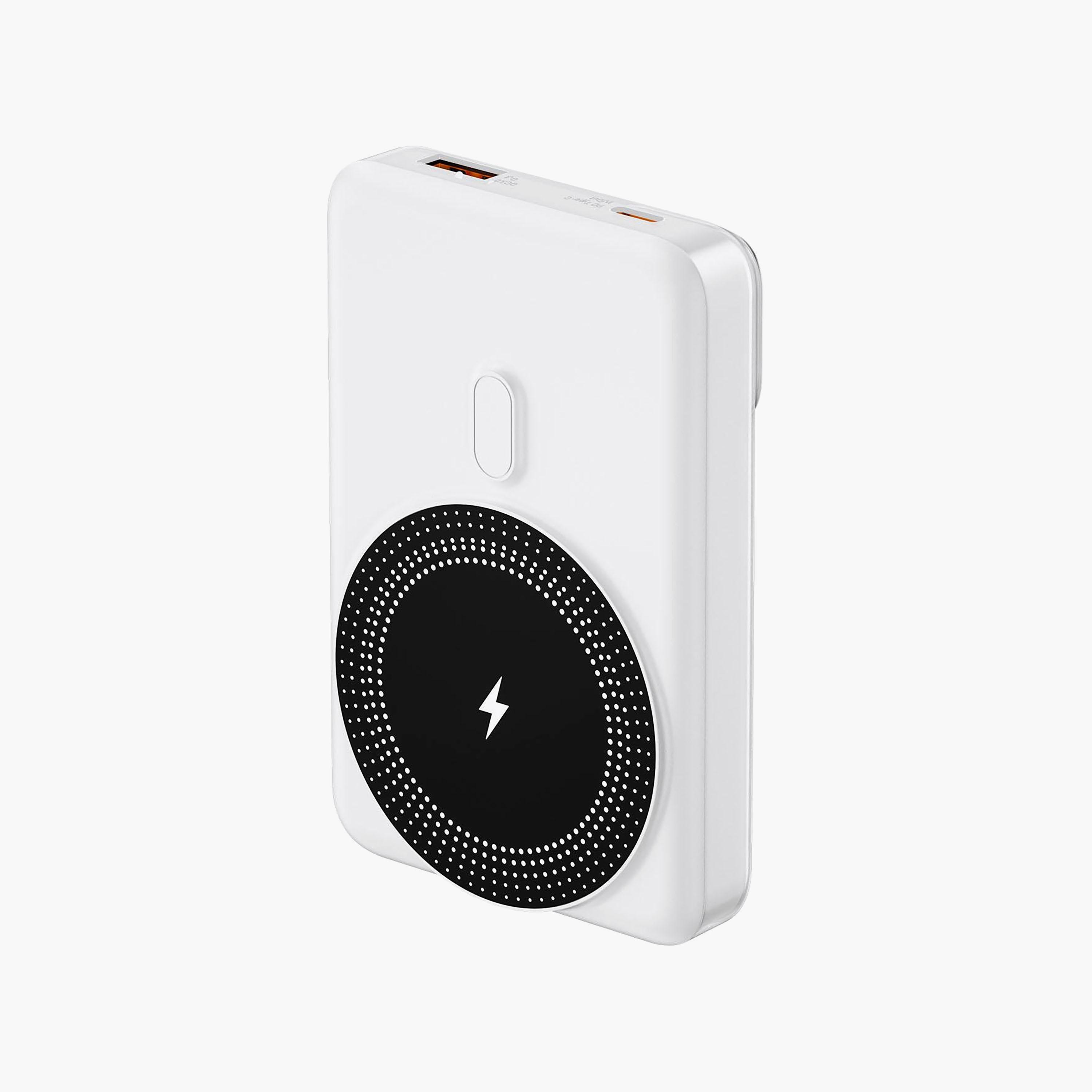 Totudesign Pure Series Mag Power Bank 10000mAh White | T-PBPRMG10WH-electronics-accessories-mobileaccesories-image-2