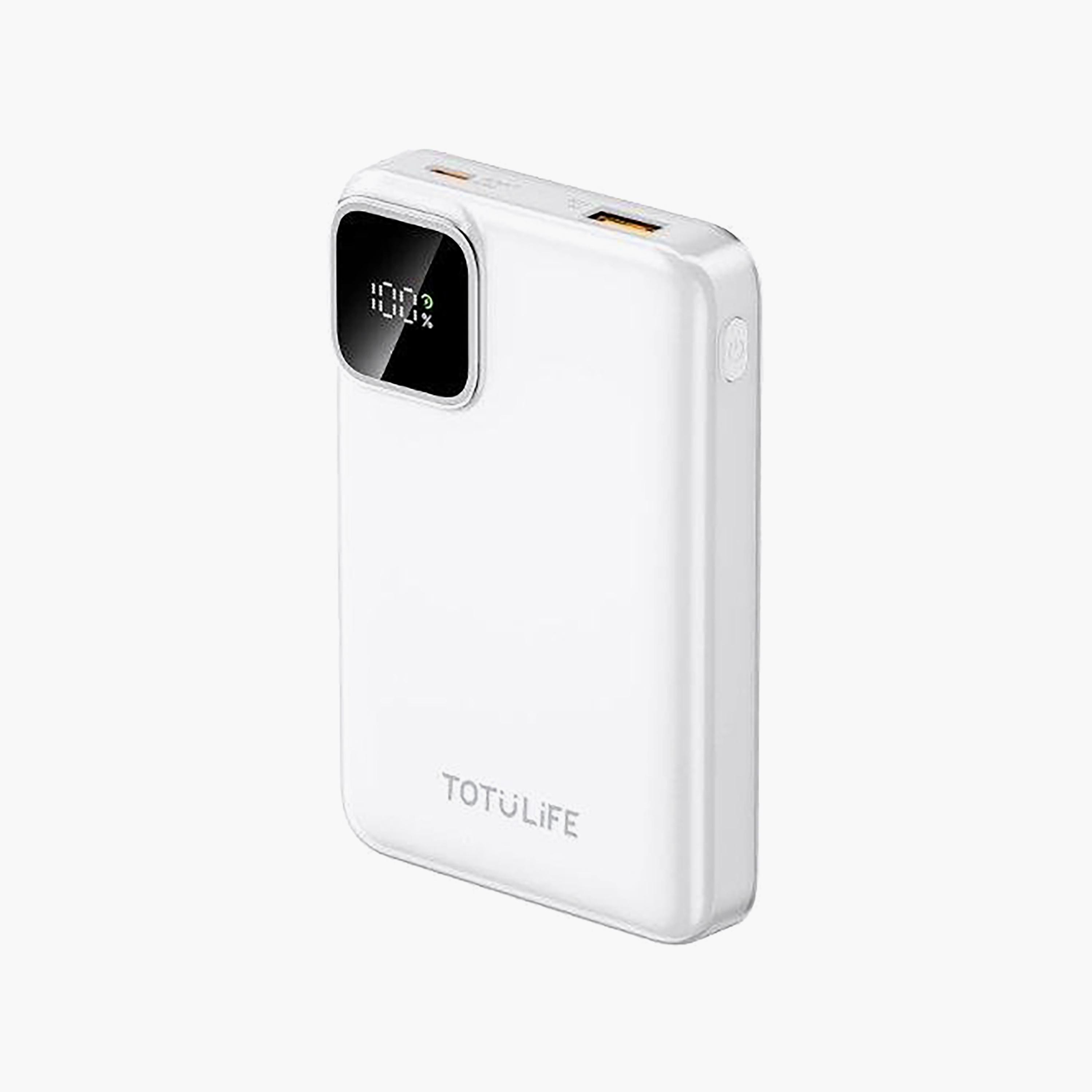 Totudesign Pure Series Mag Power Bank 10000mAh White | T-PBPRMG10WH-electronics-accessories-mobileaccesories-image-3