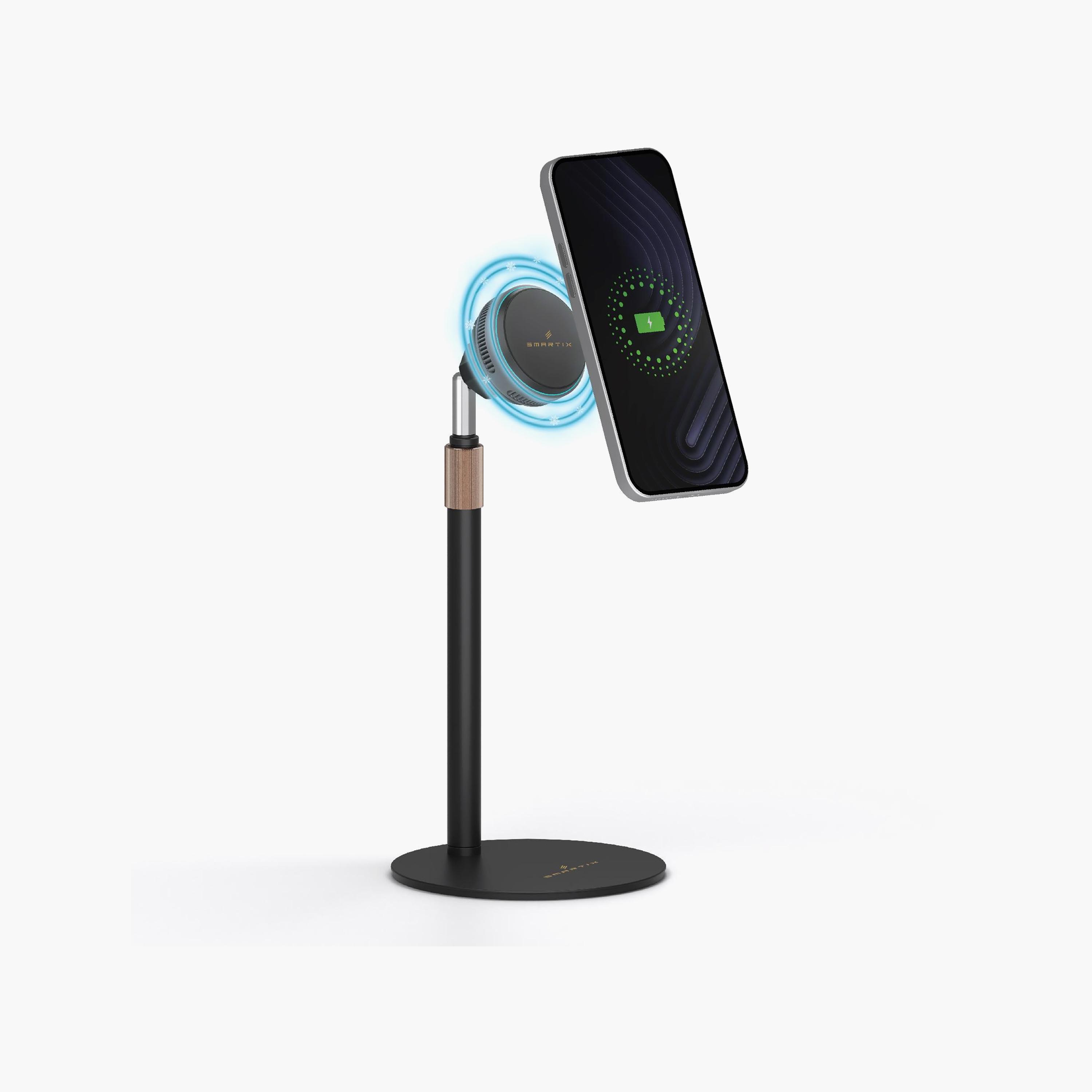 Smartix Airduo Qi2 25W Wireless Charging Holder Car Desktop | SMCDH-electronics-accessories-mobileaccesories-image-2