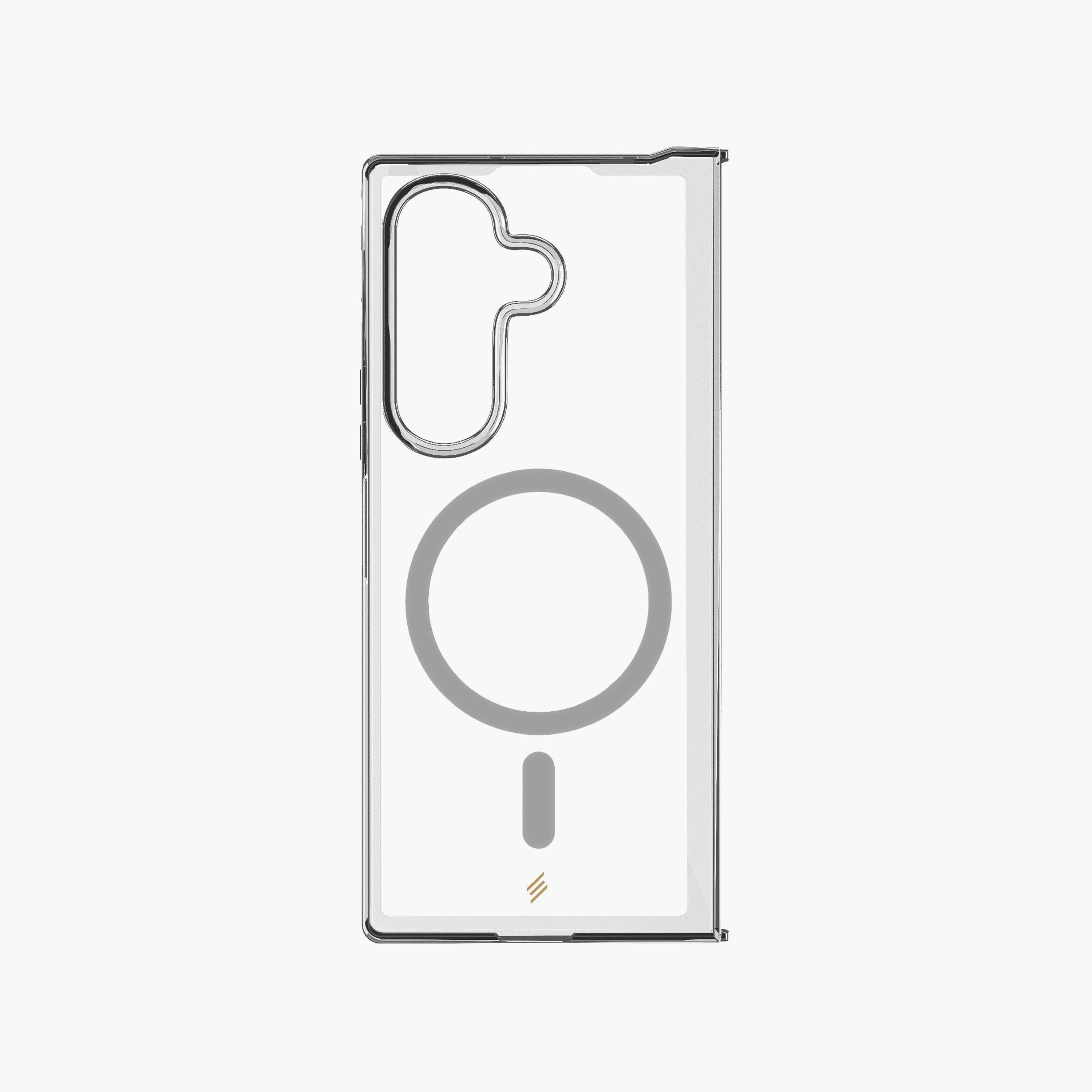 Ultraguard Frosted Magnetic Case for Samsung Fold 7 Transparent White | SFD7MSW-electronics-accessories-mobileaccesories-image-1