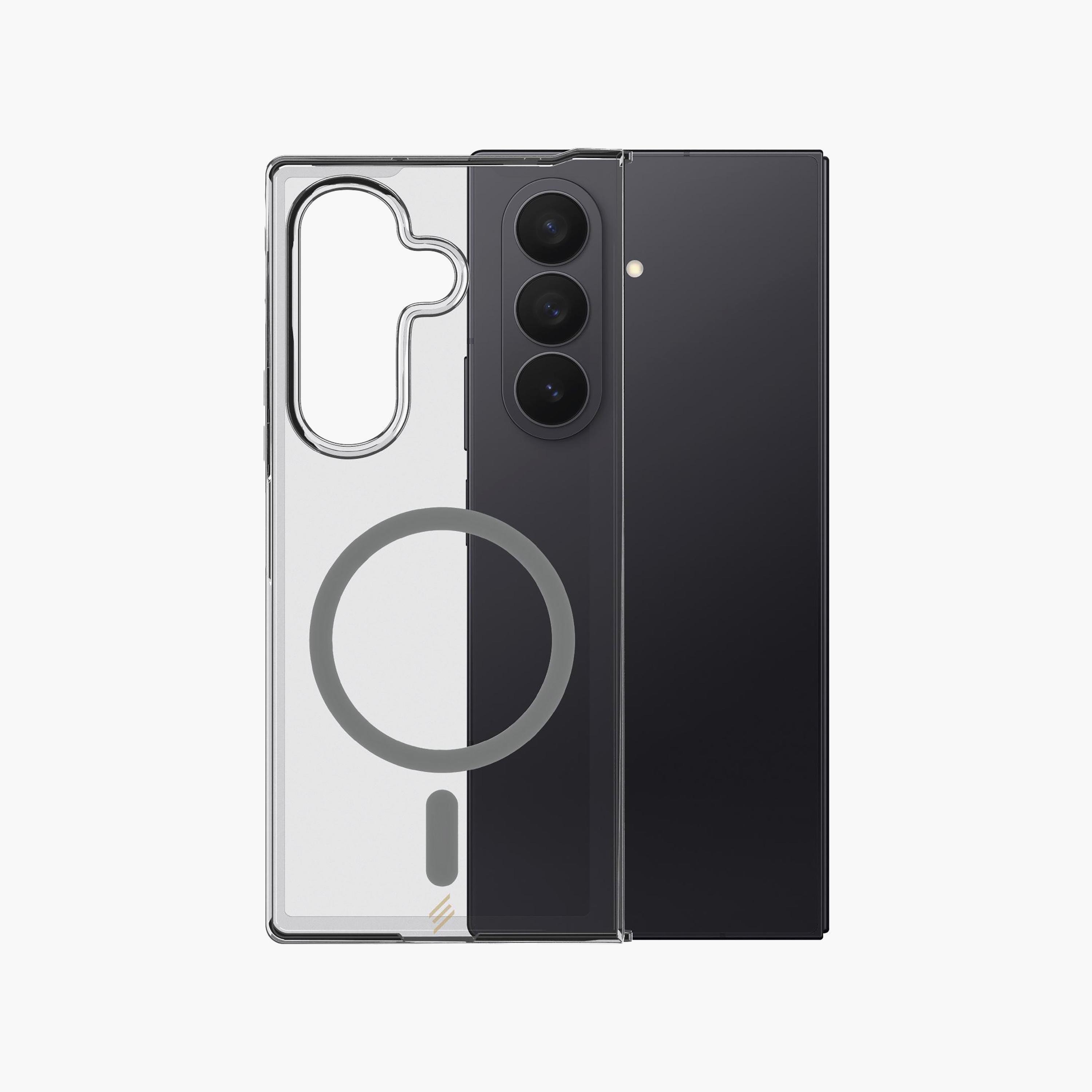 Ultraguard Frosted Magnetic Case for Samsung Fold 7 Transparent White | SFD7MSW-electronics-accessories-mobileaccesories-image-3