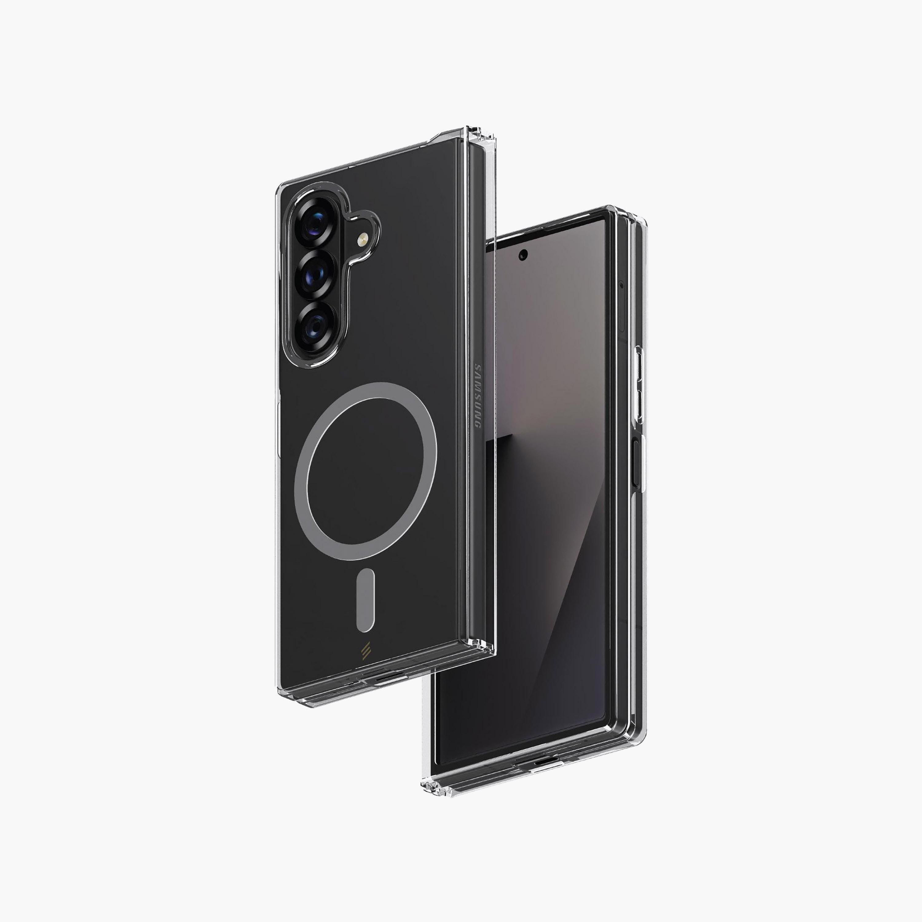 Ultraguard Frosted Magnetic Case for Samsung Fold 7 Transparent White | SFD7MSW-electronics-accessories-mobileaccesories-image-6