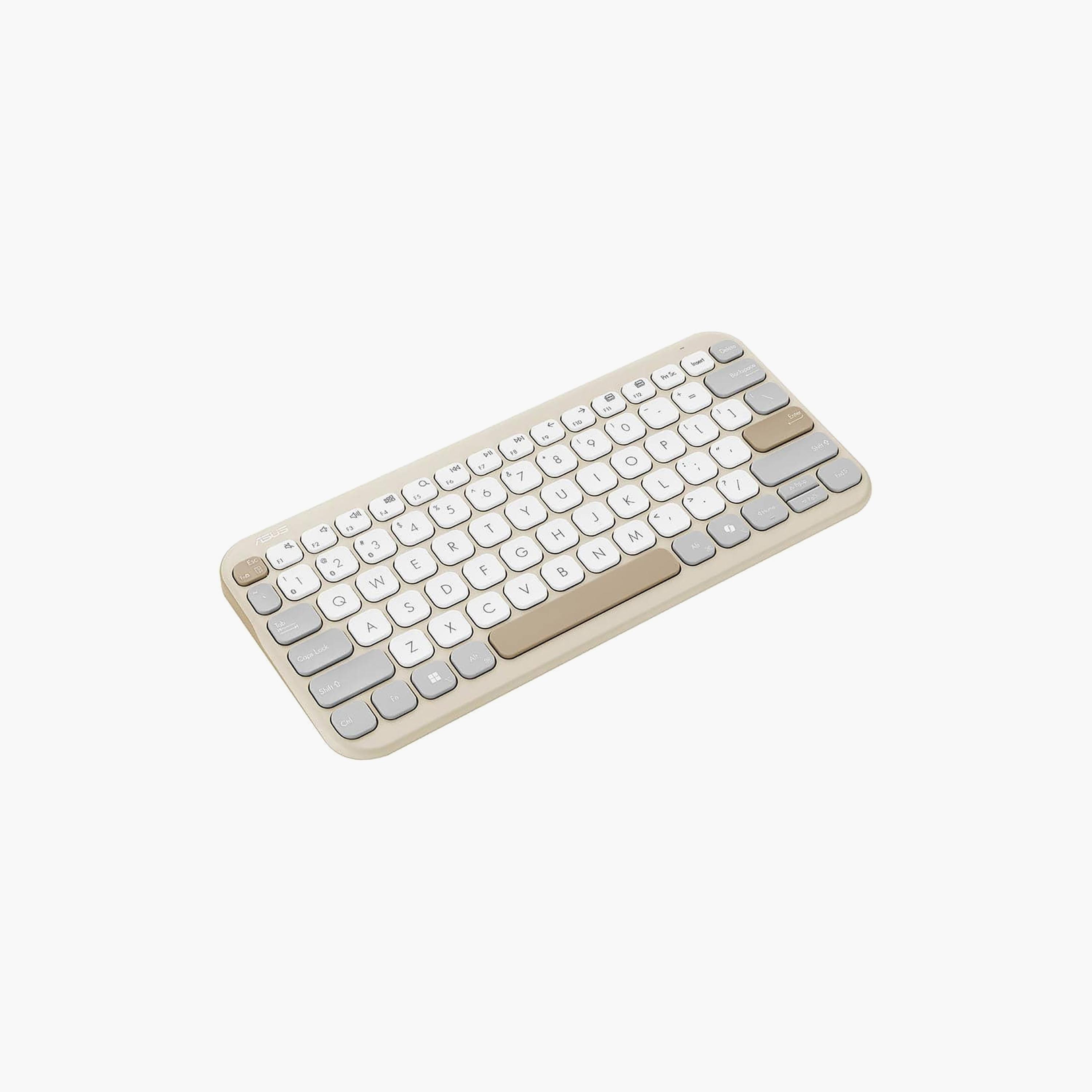 Asus Wireless Keyboard Beige | KW100 KEYBOARD/BG/AR/80-electronics-accessories-computeraccesories-image-3