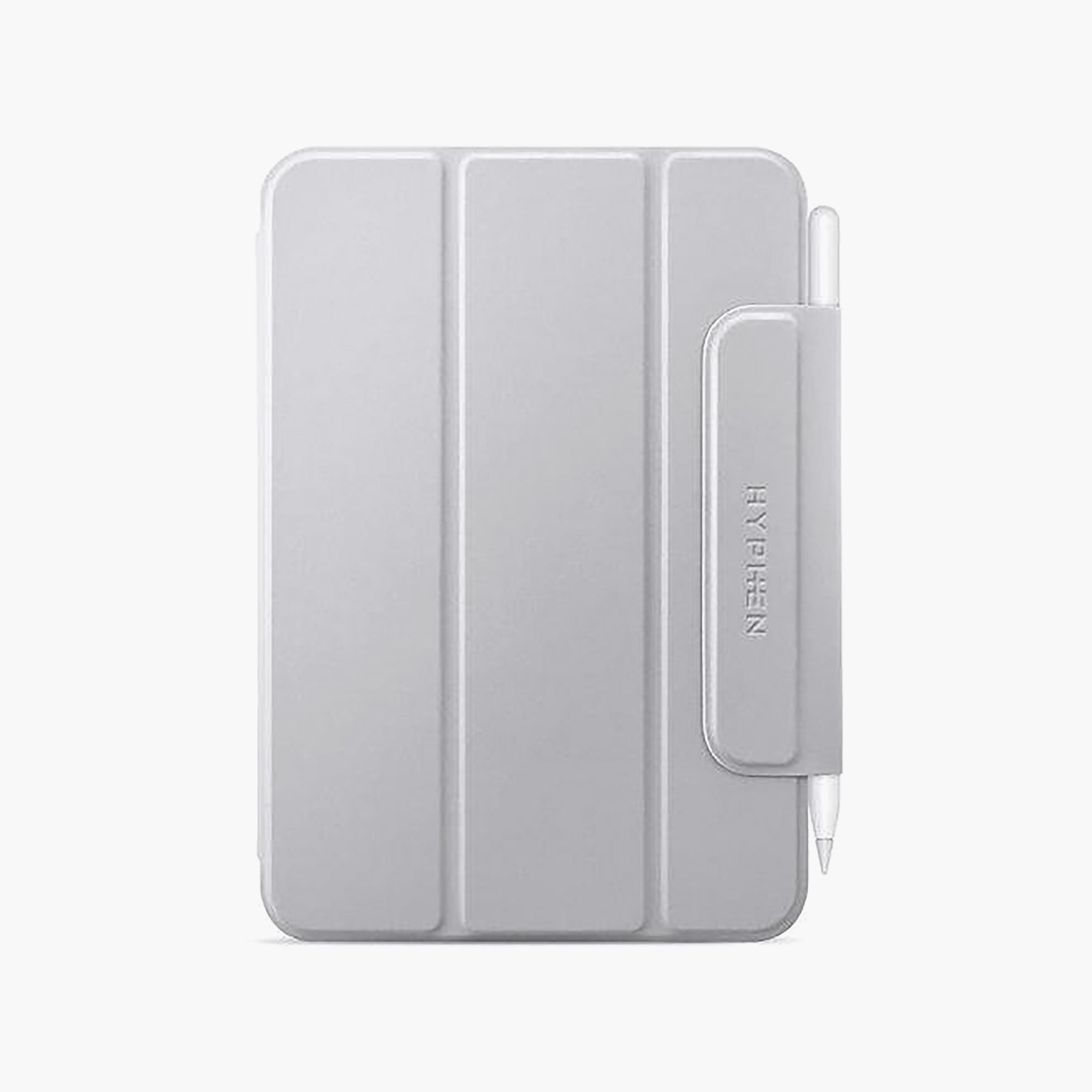 جراب سمارت فوليو رمادي لجهاز آيباد ميني 6 قياس 8.3 بوصة من هايفن | HIC-IPFGY2021-electronics-accessories-mobileaccesories-image-1