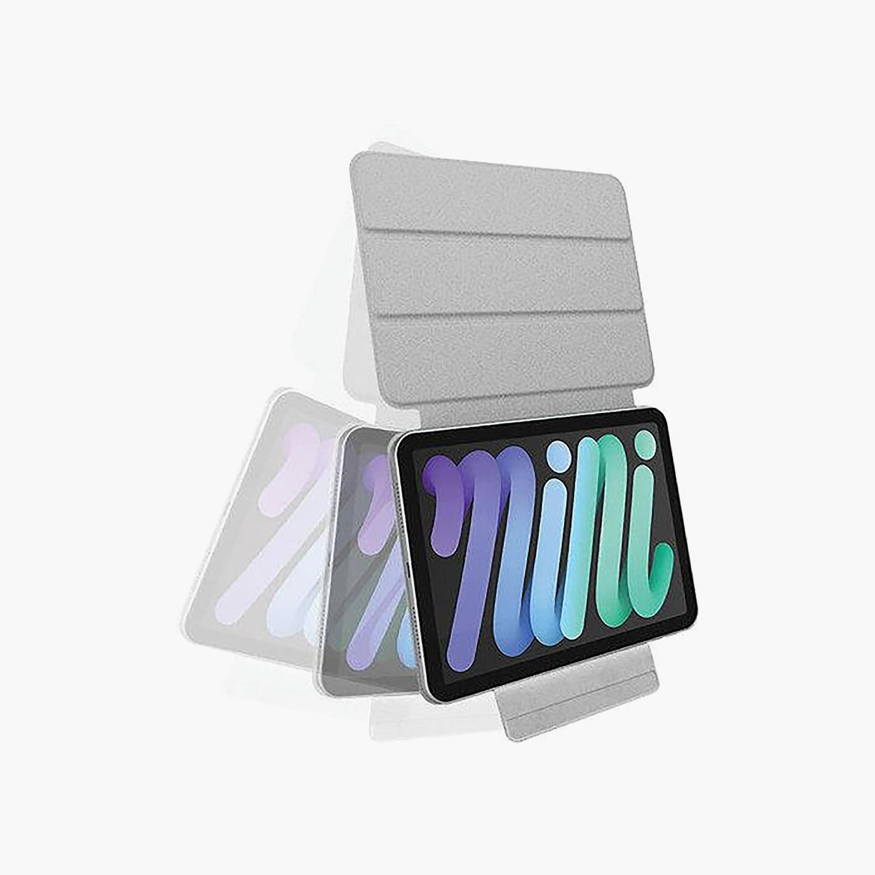 جراب سمارت فوليو رمادي لجهاز آيباد ميني 6 قياس 8.3 بوصة من هايفن | HIC-IPFGY2021-electronics-accessories-mobileaccesories-image-2