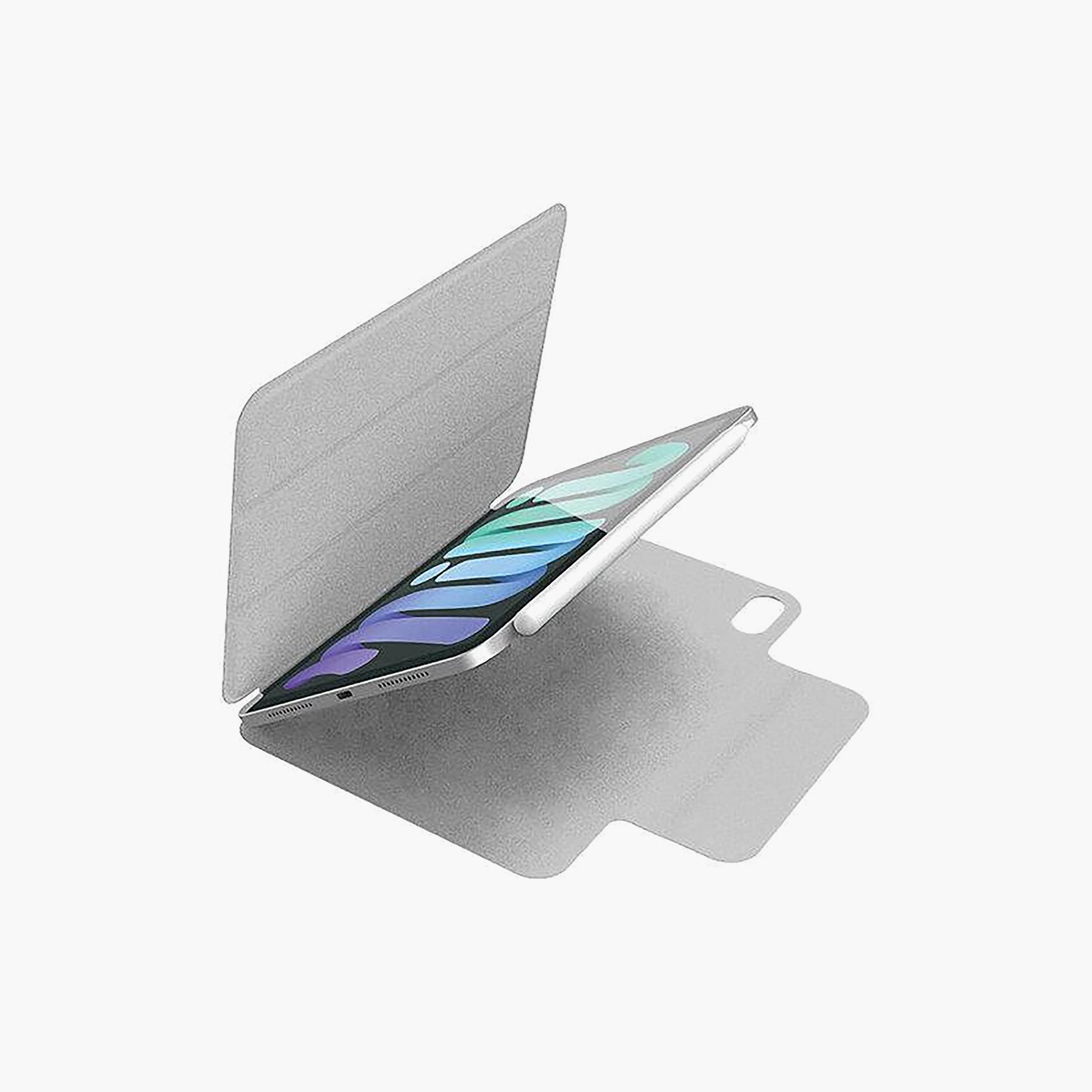 جراب سمارت فوليو رمادي لجهاز آيباد ميني 6 قياس 8.3 بوصة من هايفن | HIC-IPFGY2021-electronics-accessories-mobileaccesories-image-3