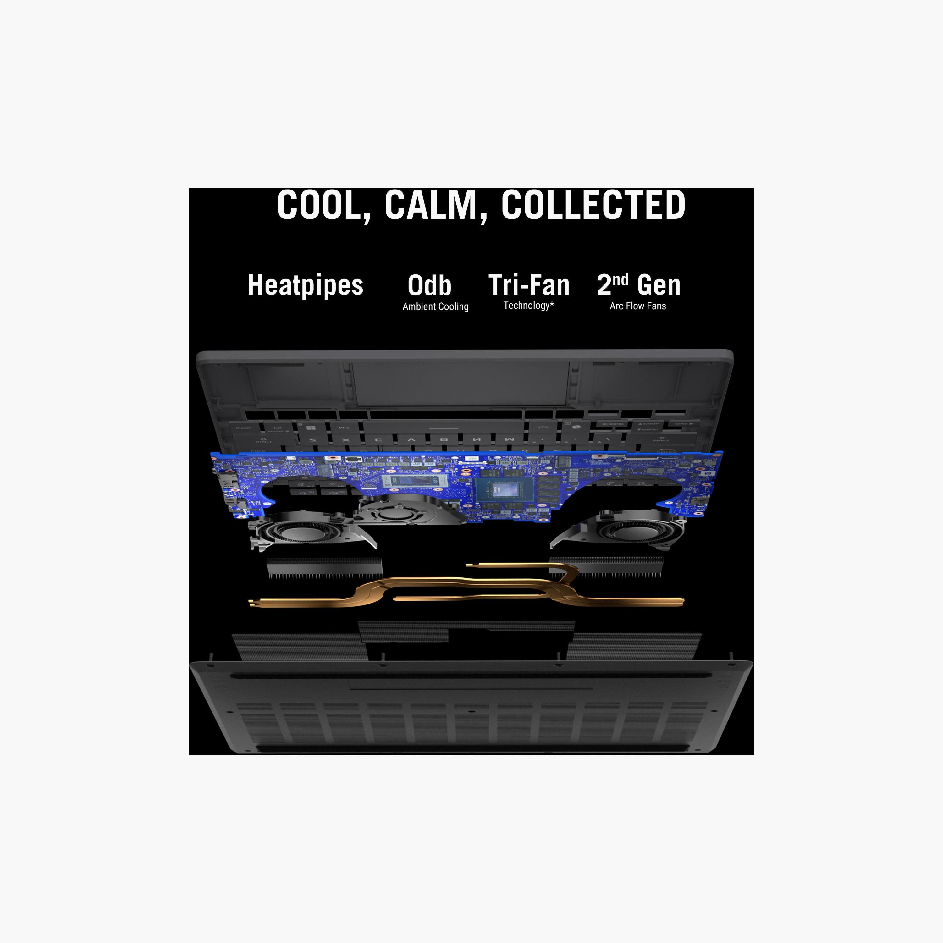 لابتوب ألعاب آر أو جي زيفيروس G14 أمد رايزن AI 9 465 1 تيرا رام 32 جيجا RTX 5060 8 جيجا 14" من أسوس-electronics-laptops-image-8