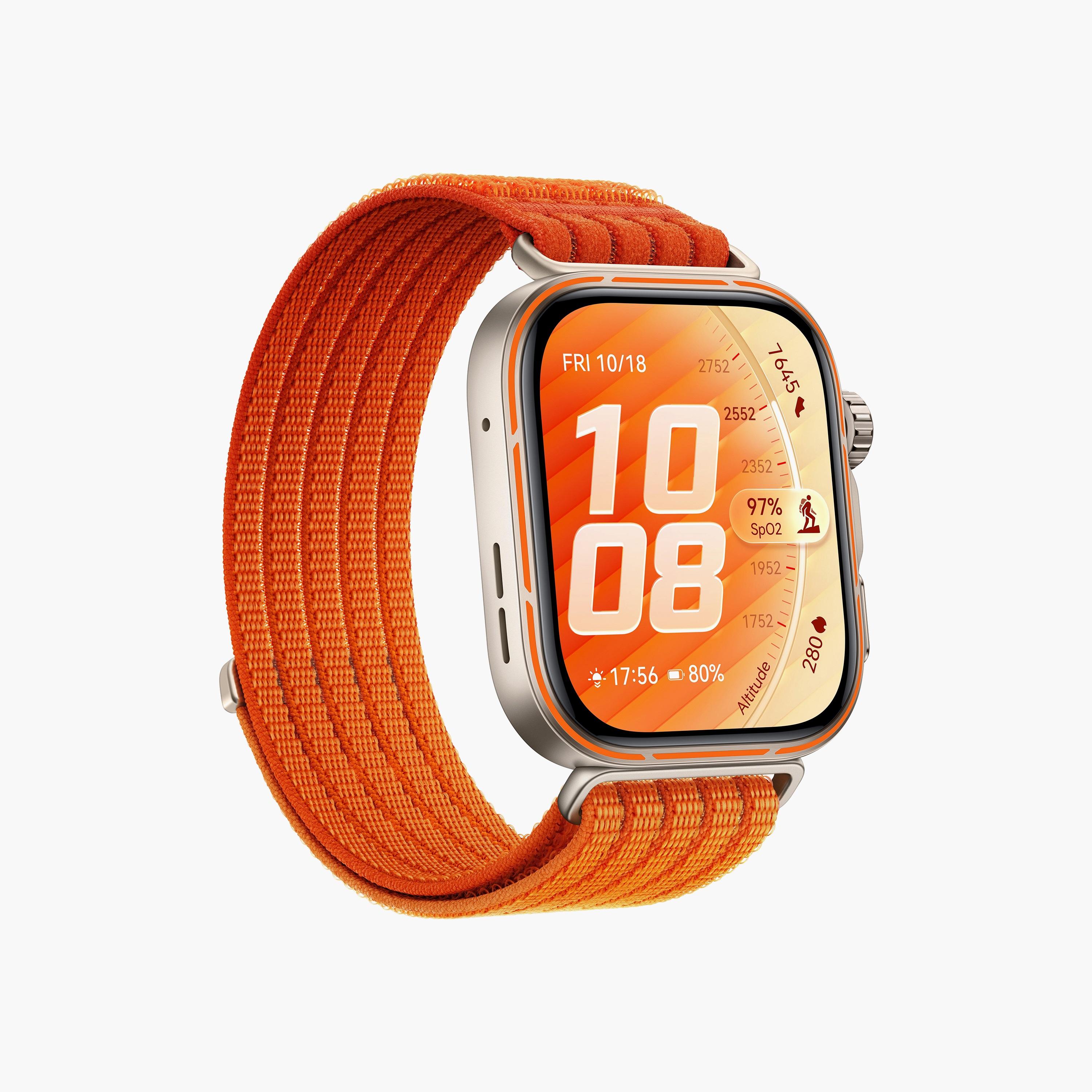ساعة ذكية واتش فيت 5 برو NKI-B29 برتقالي من هواوي | 55020HRD-men-watchesandjewellery-watches-image-3