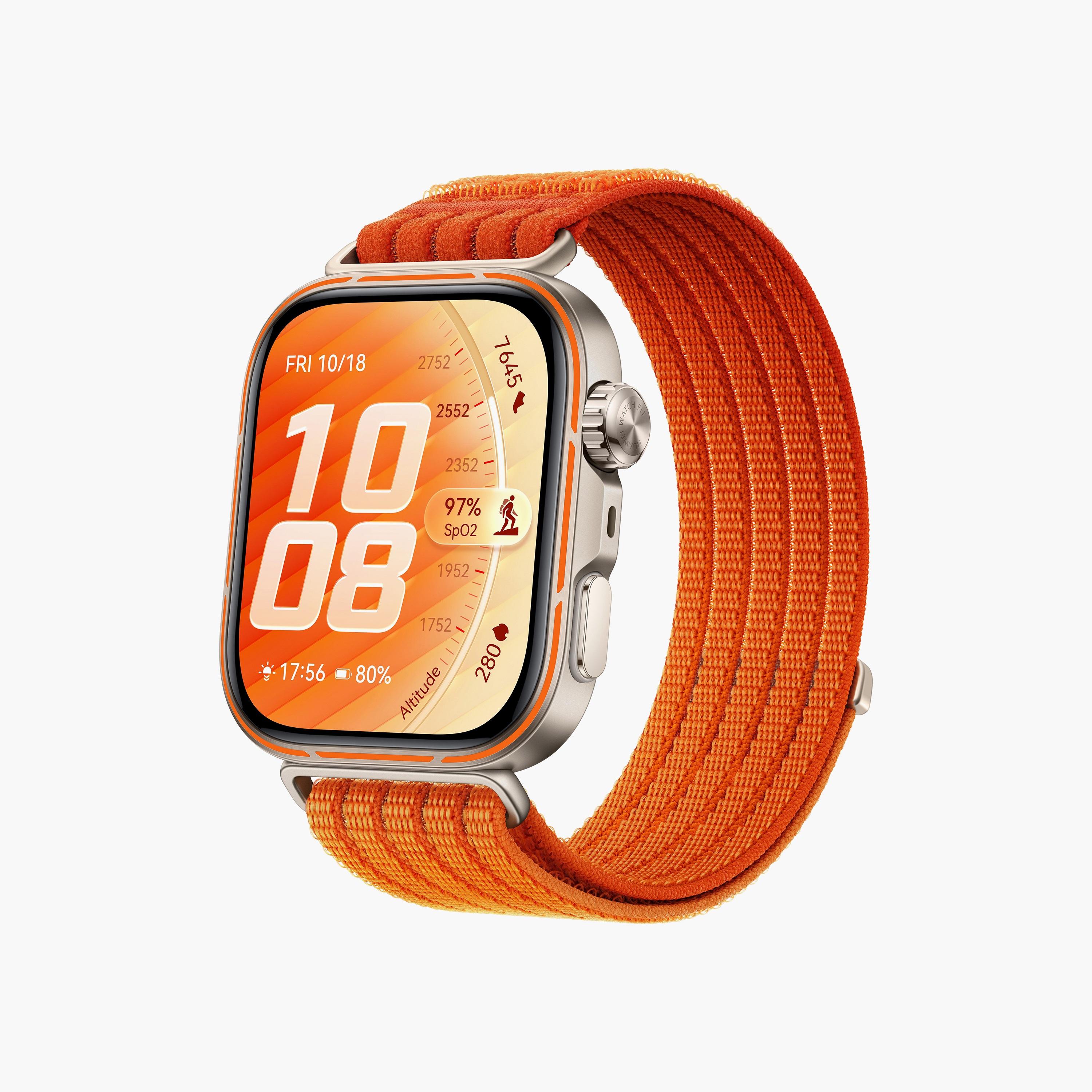 ساعة ذكية واتش فيت 5 برو NKI-B29 برتقالي من هواوي | 55020HRD-men-watchesandjewellery-watches-image-4