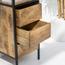 خزانة كتب من الخشب والفولاذ - آرت آند كرافت-furniture-livingroom-storageanddisplaycabinets-image-4
