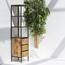 خزانة كتب من الخشب والفولاذ - آرت آند كرافت-furniture-livingroom-storageanddisplaycabinets-image-2