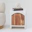 طاولة سرير خشبية - ناتشورا من آرت آند كرافت-furniture-bedroom-nightstands-image-1