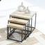 طاولة متداخلة بسطح خشبي - آرت آند كرافت - طقم من 3 قطع-furniture-livingroom-nestoftables-image-2