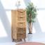 Art and Craft Canovia Chest of 5-Drawers-furniture-bedroom-chestofdrawers-image-1