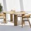 طاولة سفرة سطح خشبي 6 مقاعد لووين - آرت آند كرافت-furniture-diningroom-diningtables-image-8