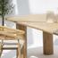 طاولة سفرة سطح خشبي 6 مقاعد لووين - آرت آند كرافت-furniture-diningroom-diningtables-image-6